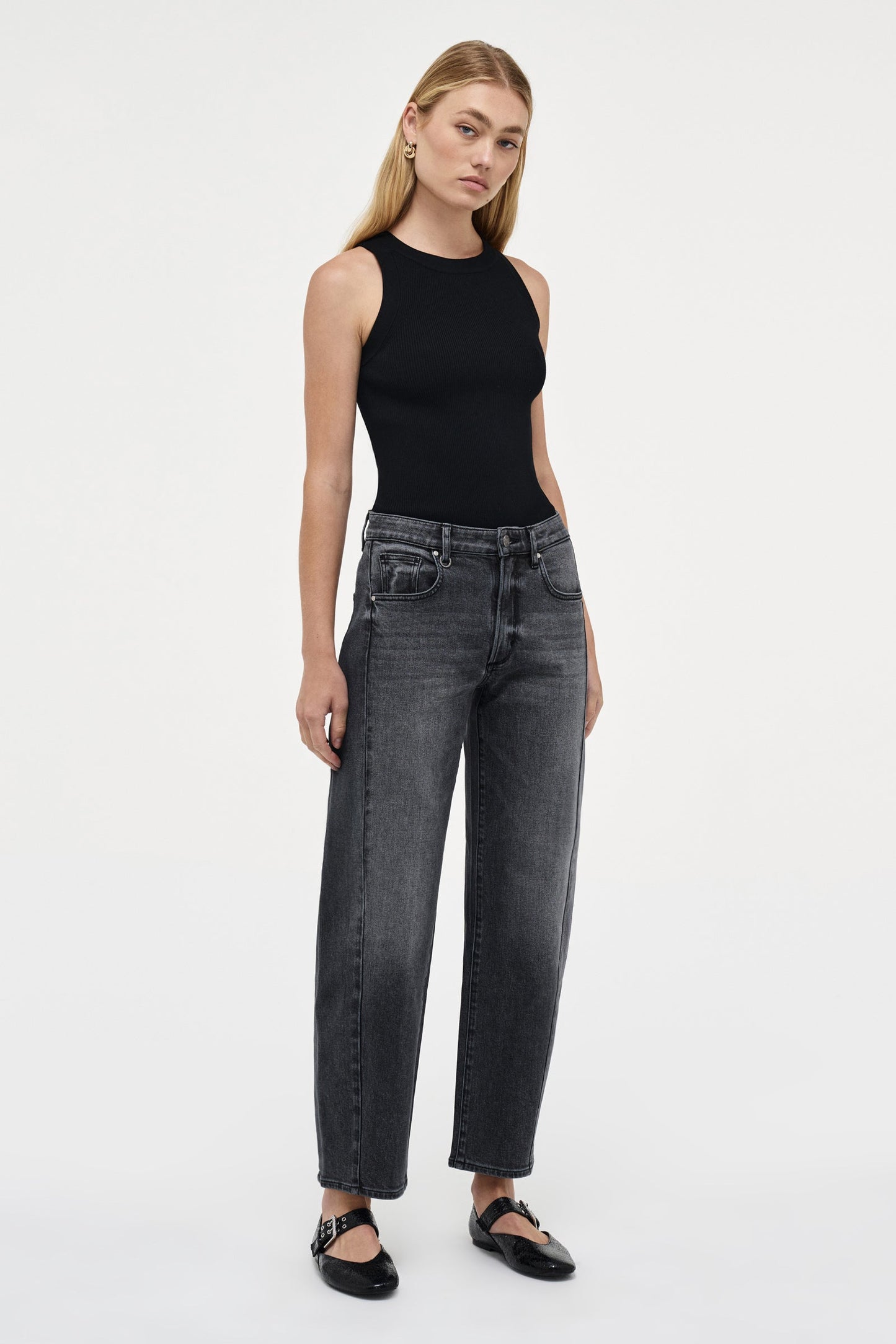 Amber Barrel - Washed Black