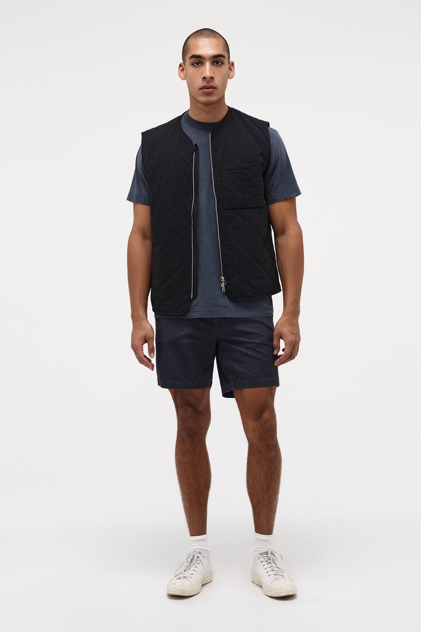 Lou Boxer Short Canvas - Slate