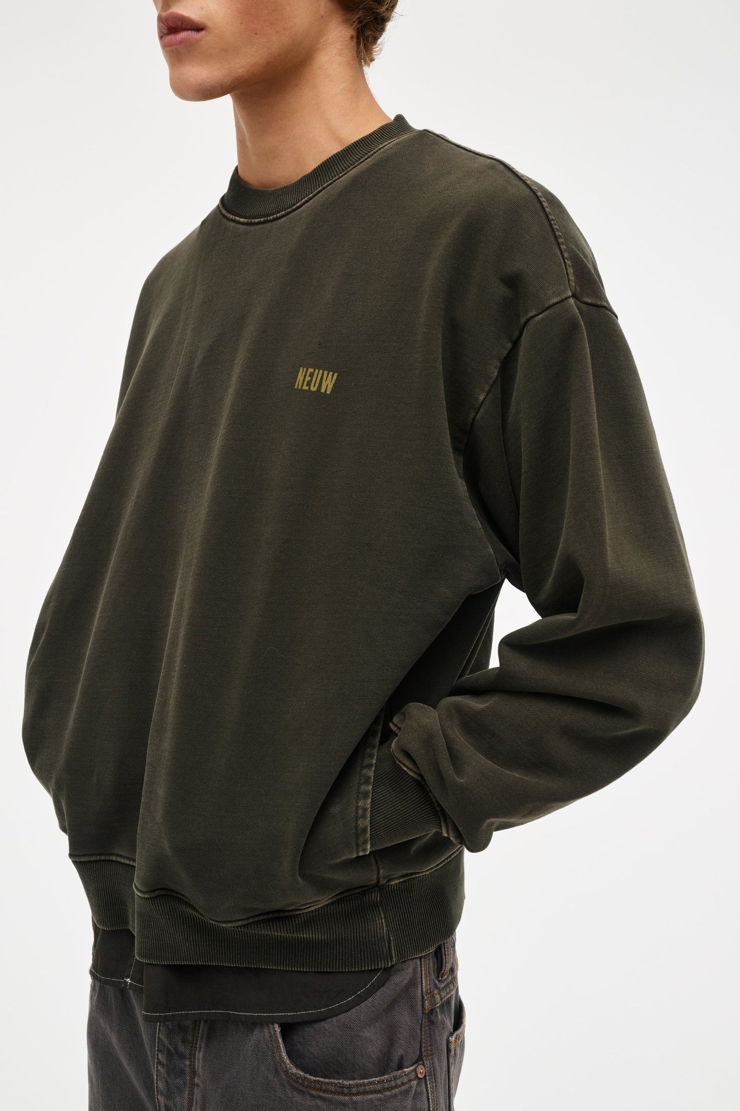 Neuw Wordmark Crew - Dark Military