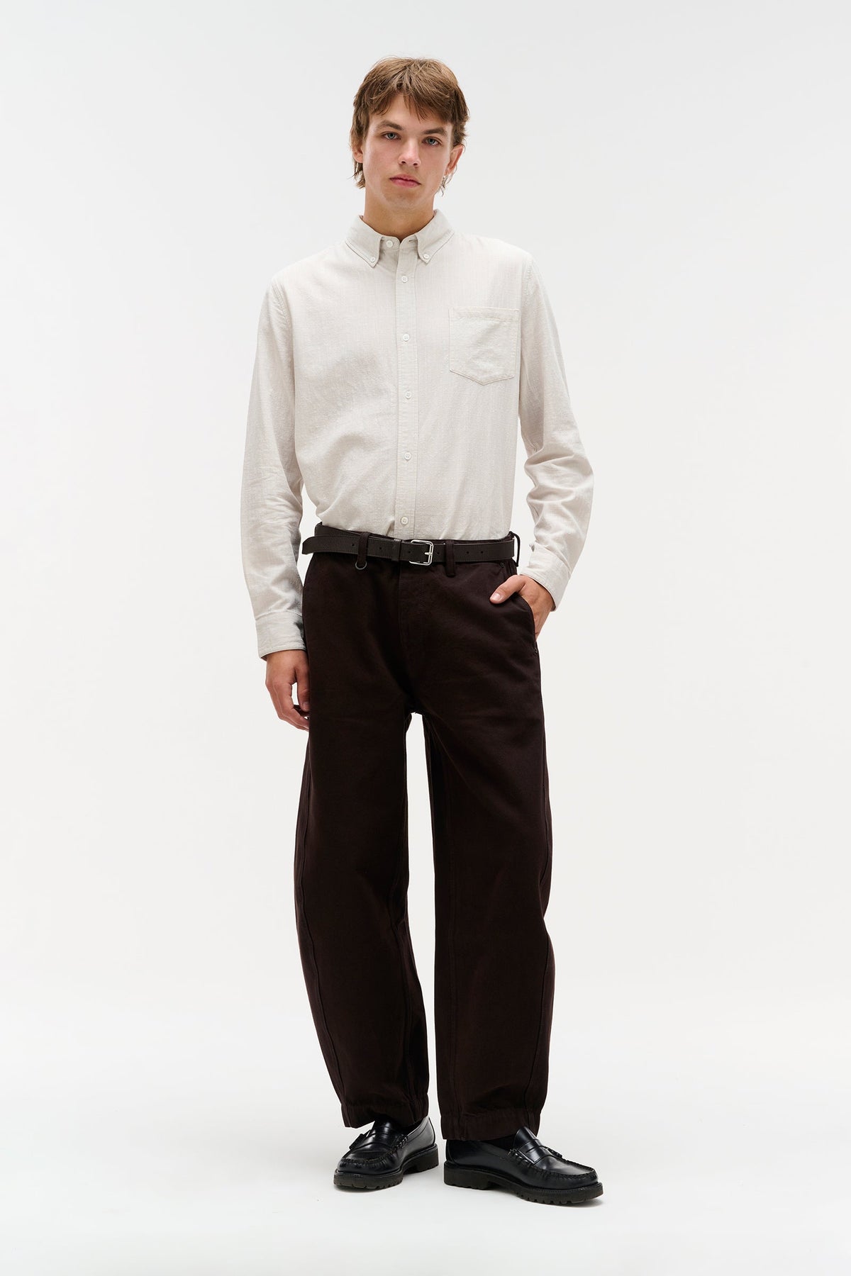 Lang Cocoon Pant - Sable