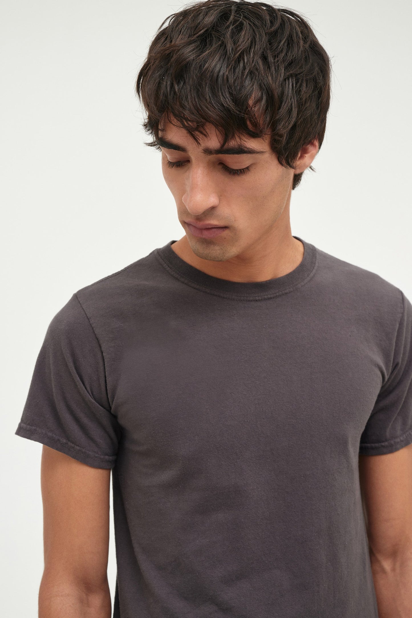 Over Dyed Circular Knit Tee - Shadow