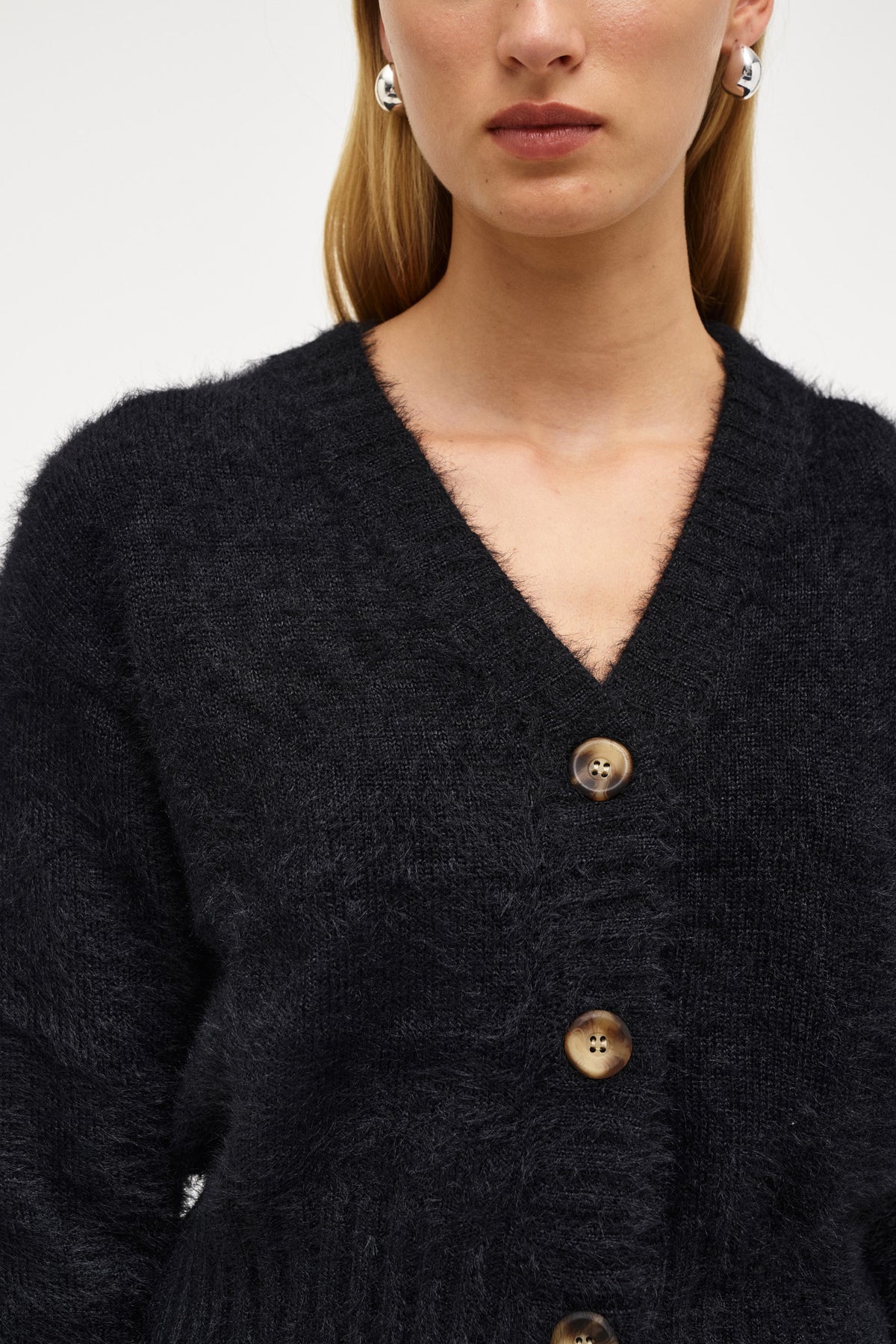 Kate Knit Cardigan - Black