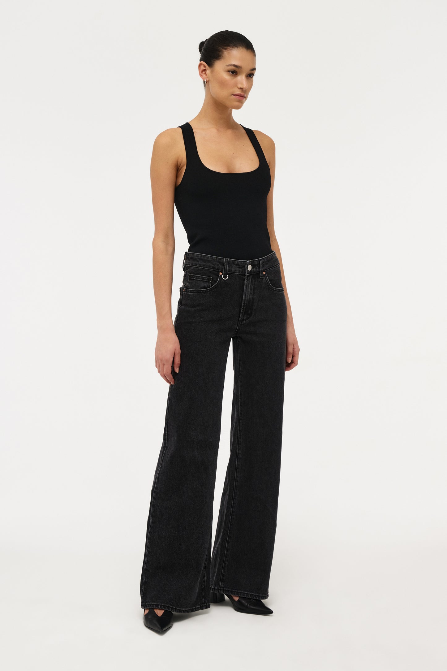 Eva Wide - French Black