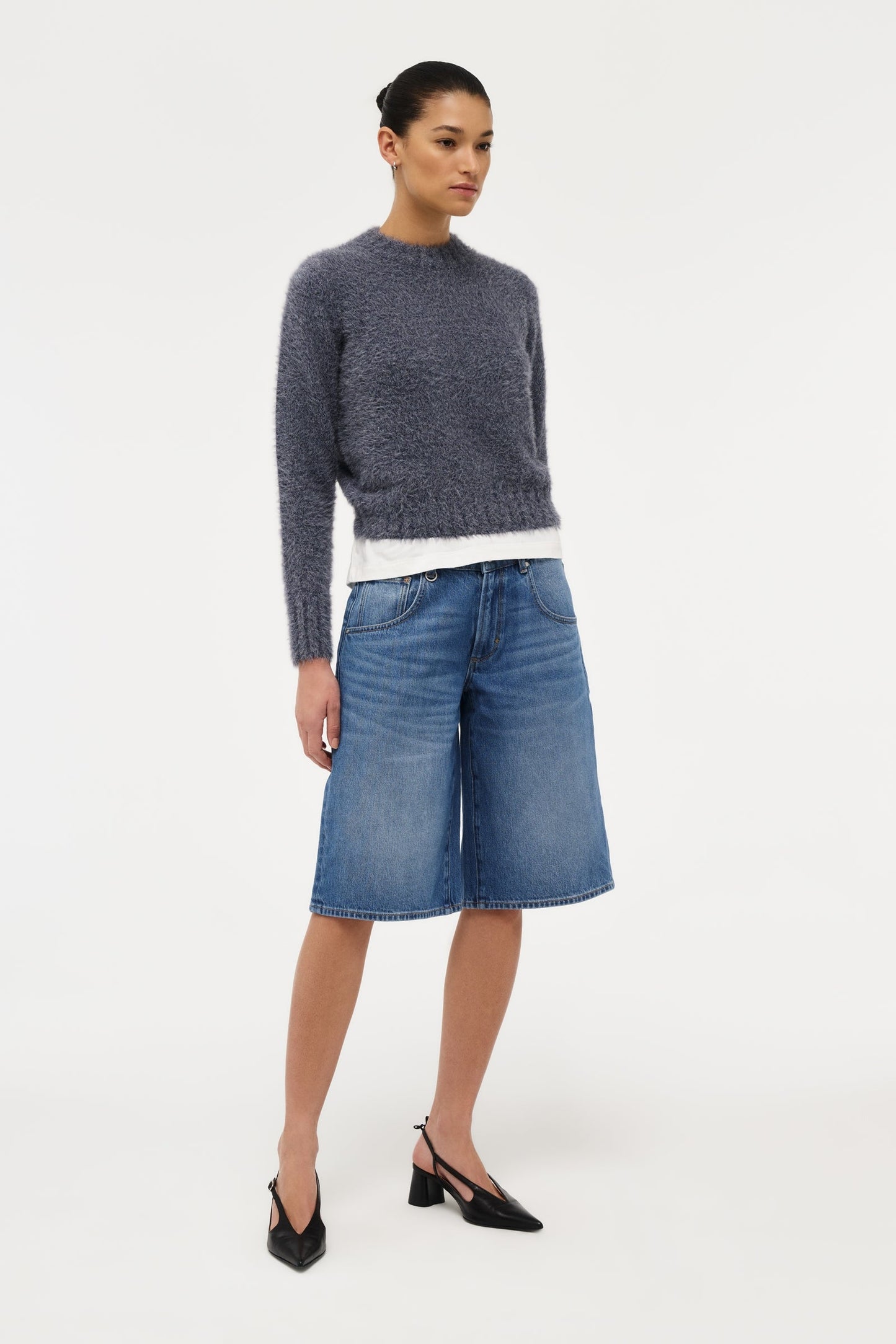 Kate Knit - Navy Marle