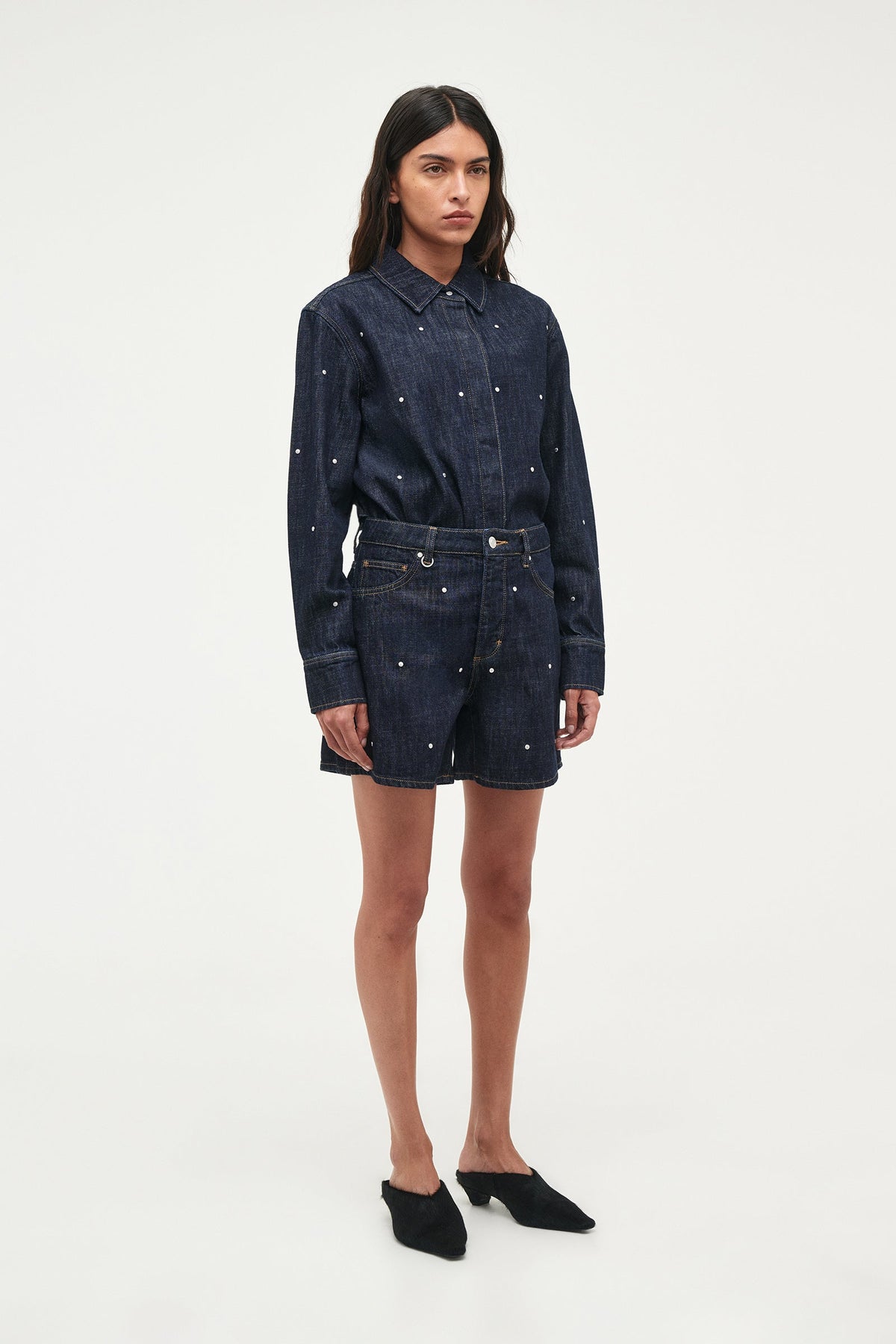 Eva Short - Rinse Studs