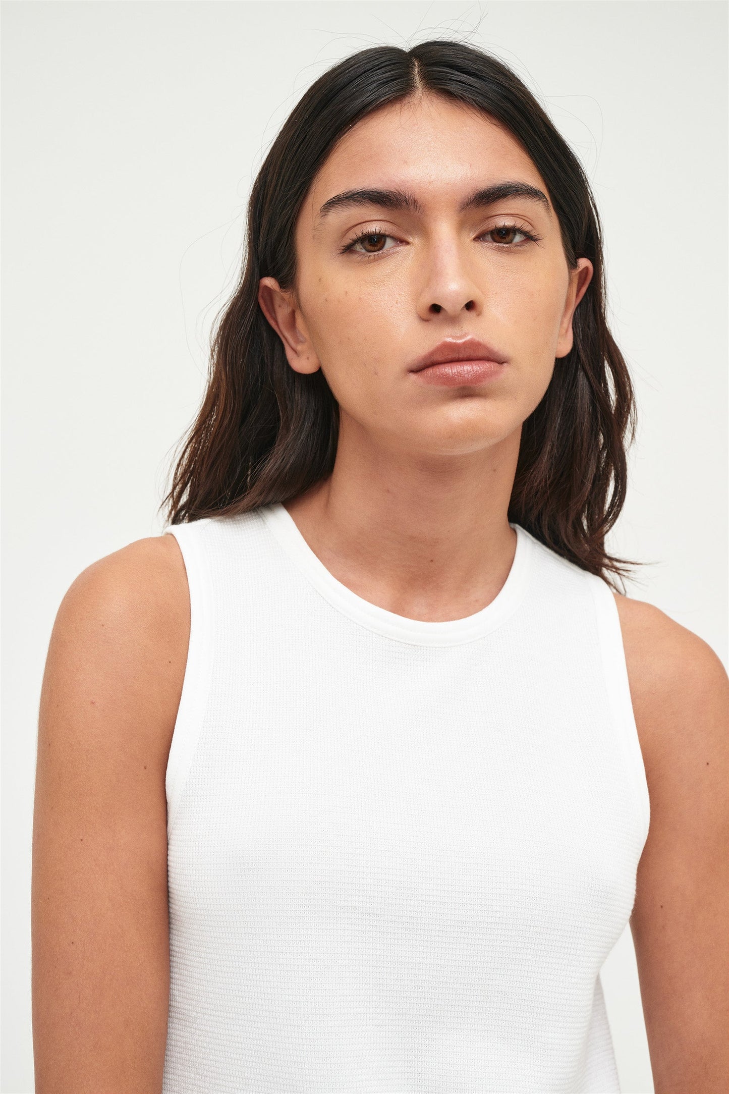 Worn Tank - White