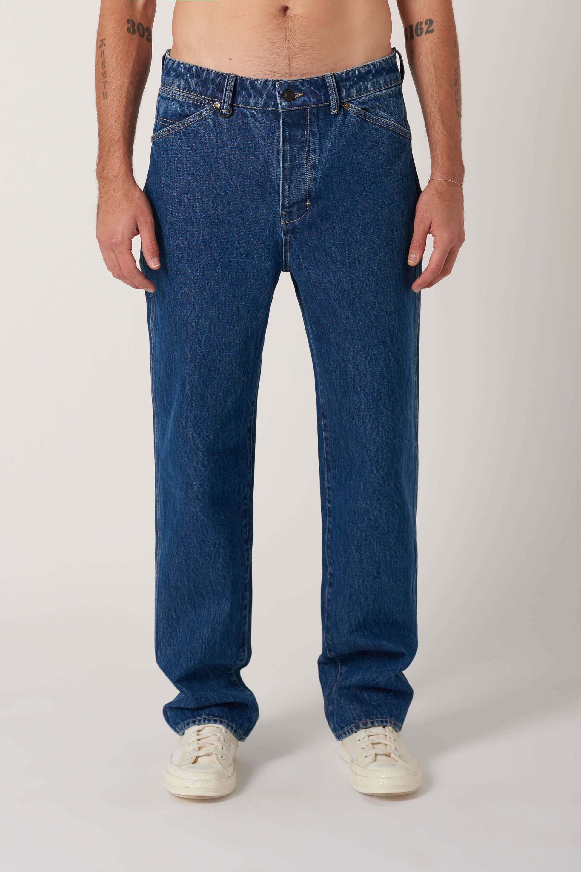 Liam Loose - Workwear Neo Neuw #na darkblue mens-jeans 