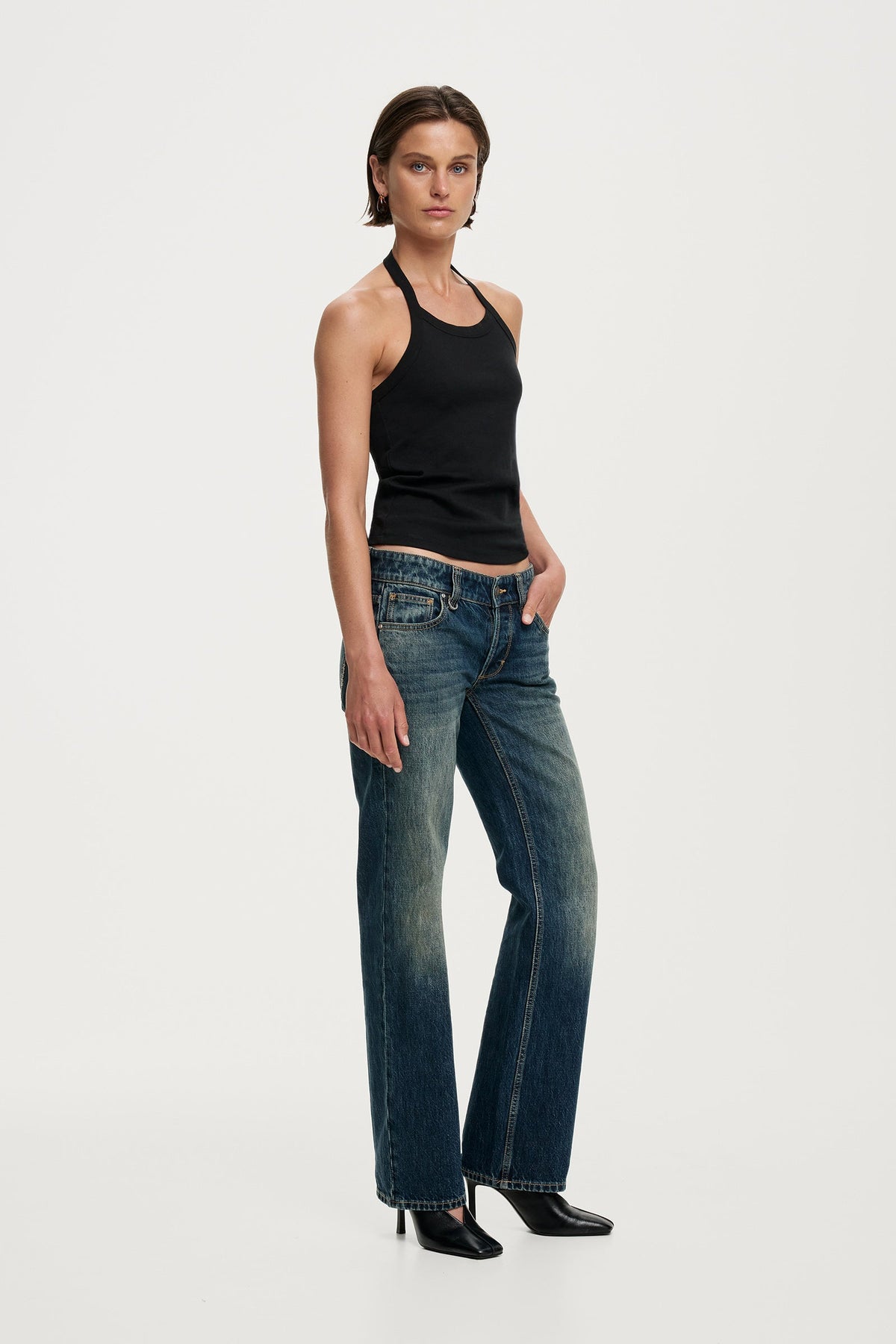 Rib Halter - Black