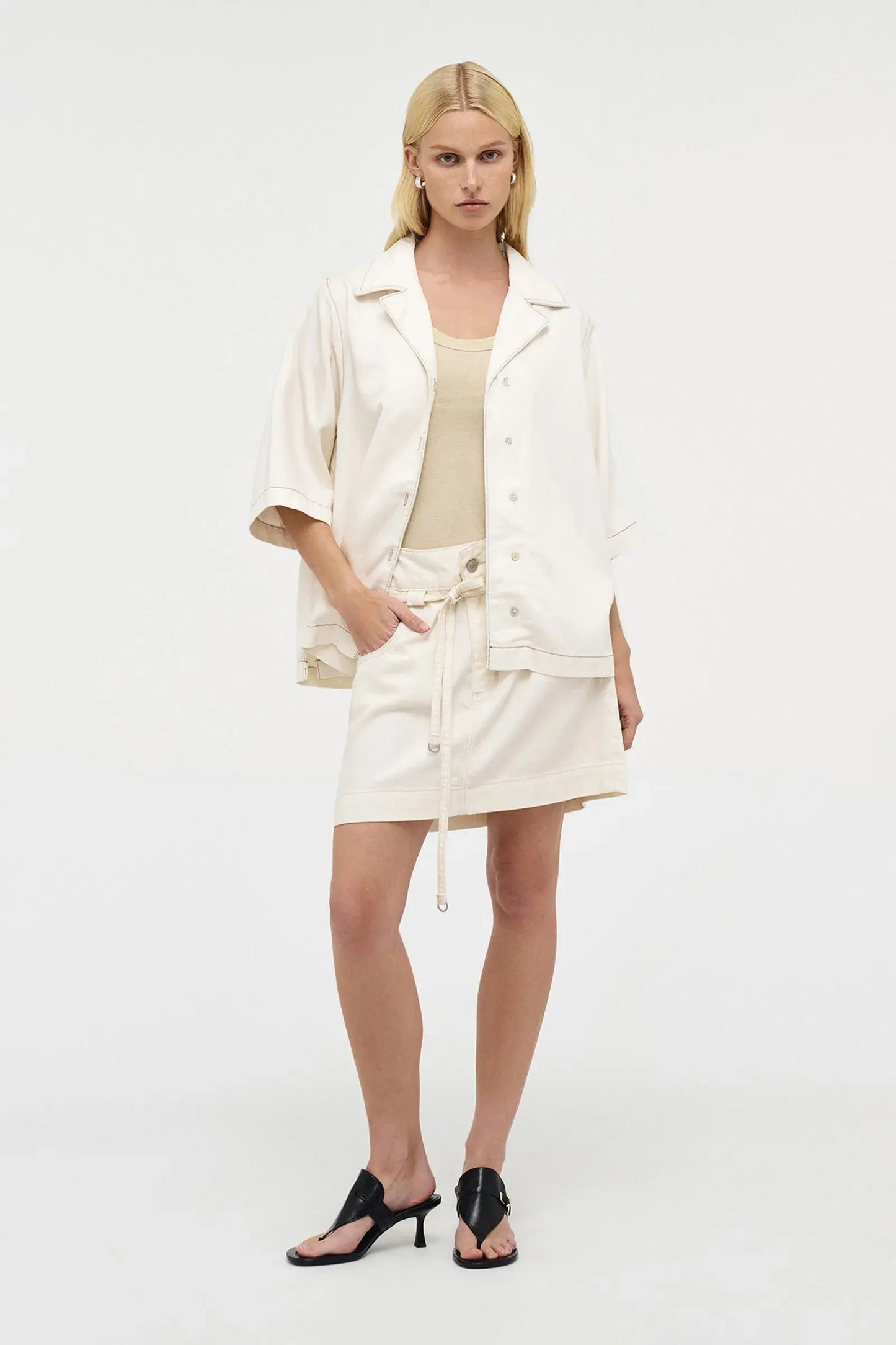 Yoko Skirt - Cream