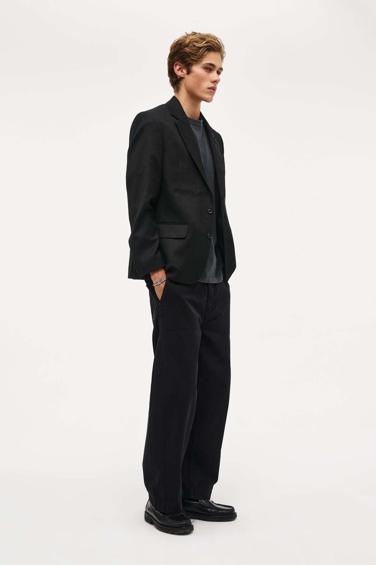 Neuw Tailored Jacket Wool - Black