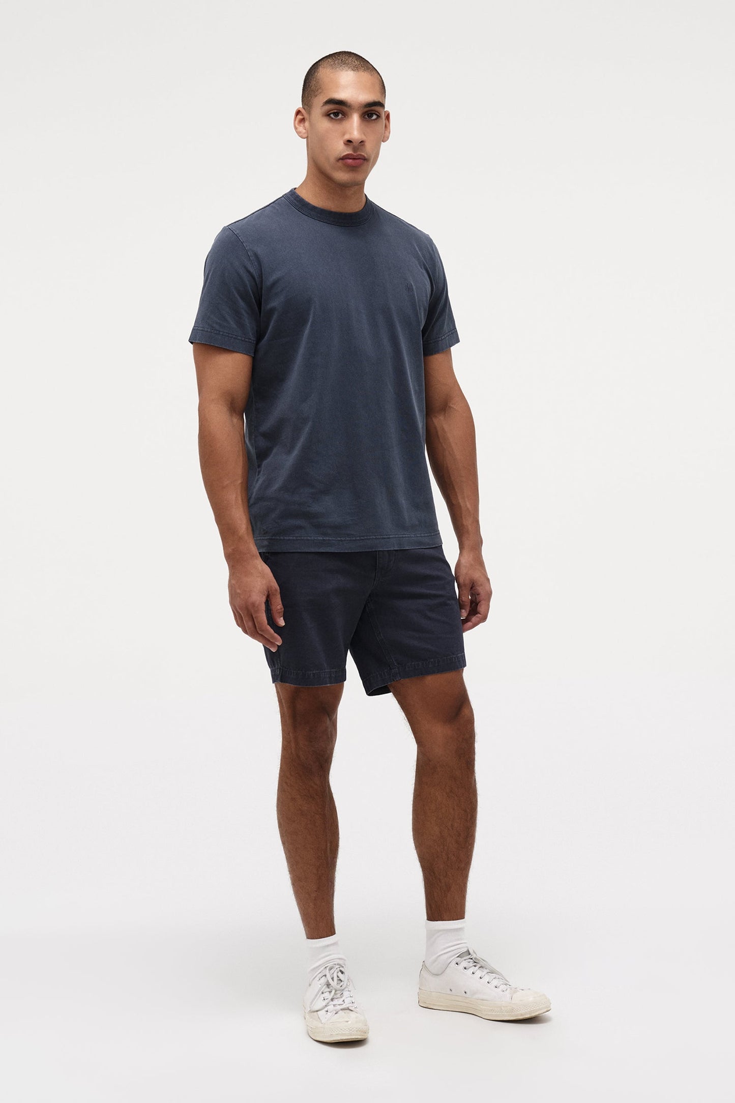 Lou Boxer Short Canvas - Slate