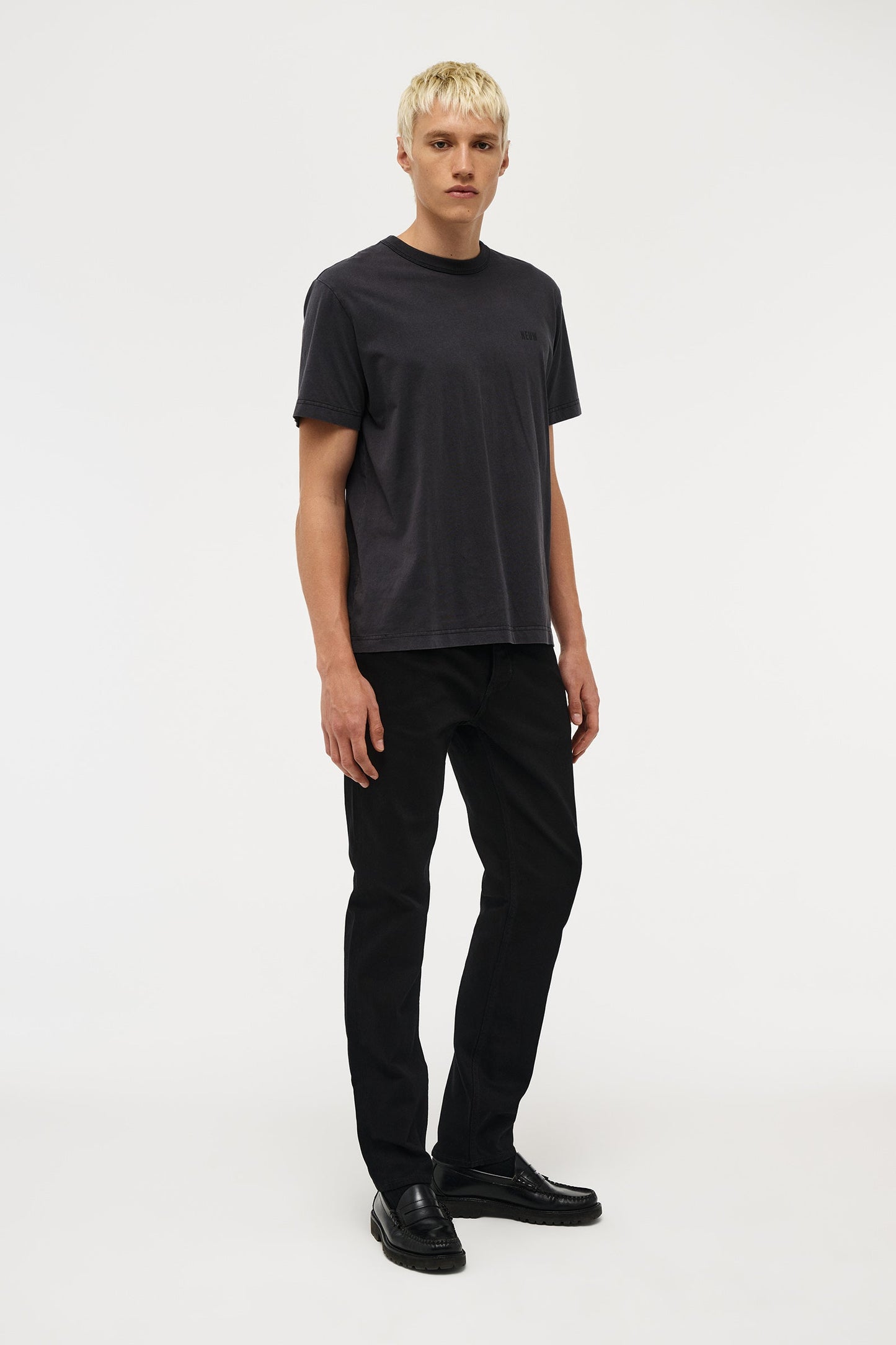 Neuw Wordmark Tee - Washed Black