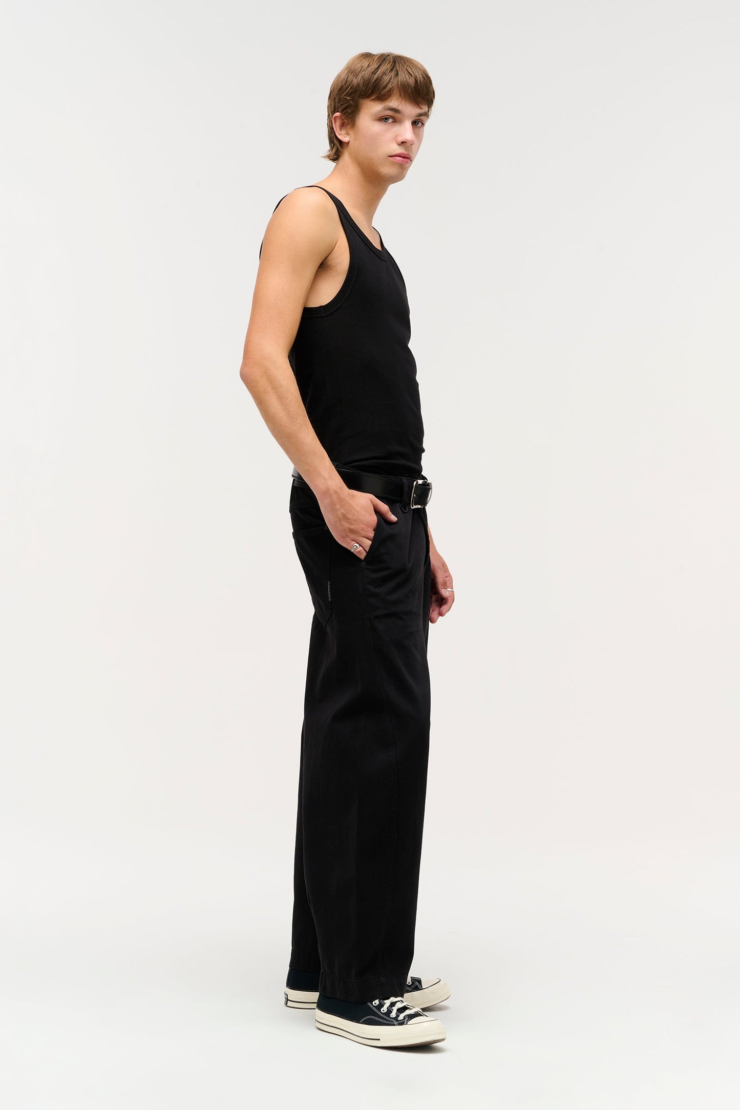 Lang Cocoon Pant - Black