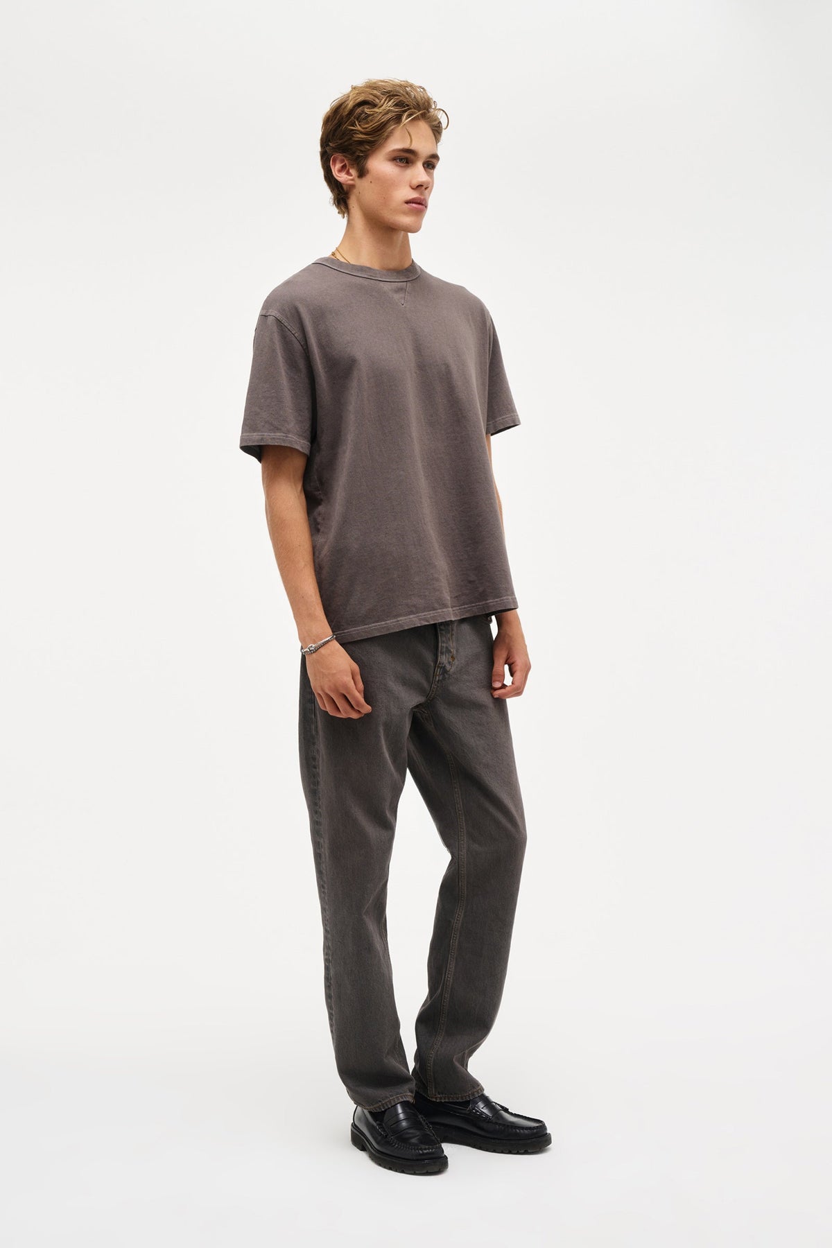 Base Tee Over Dyed - Shadow