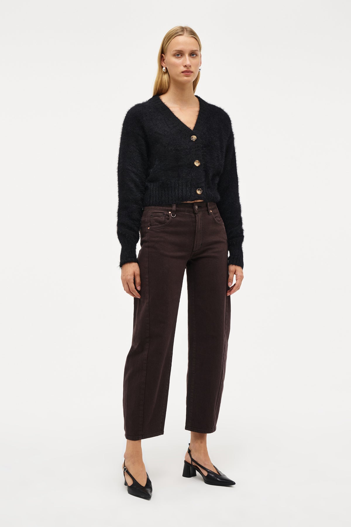 Kate Knit Cardigan - Black