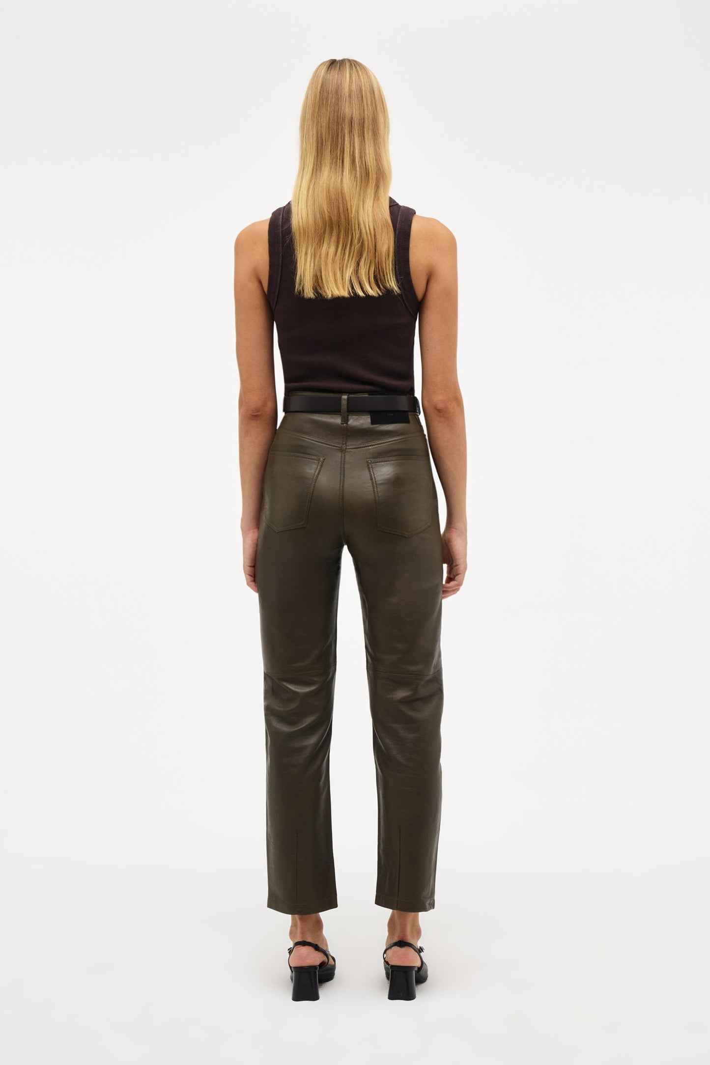 Nico Straight - Kelp Leather