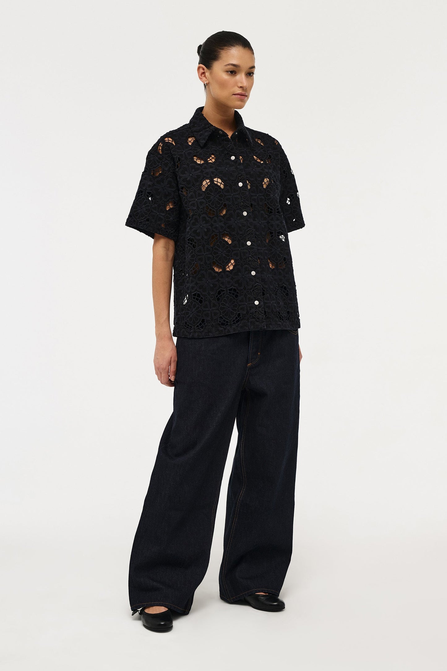 Fiore Embroidery Shirt