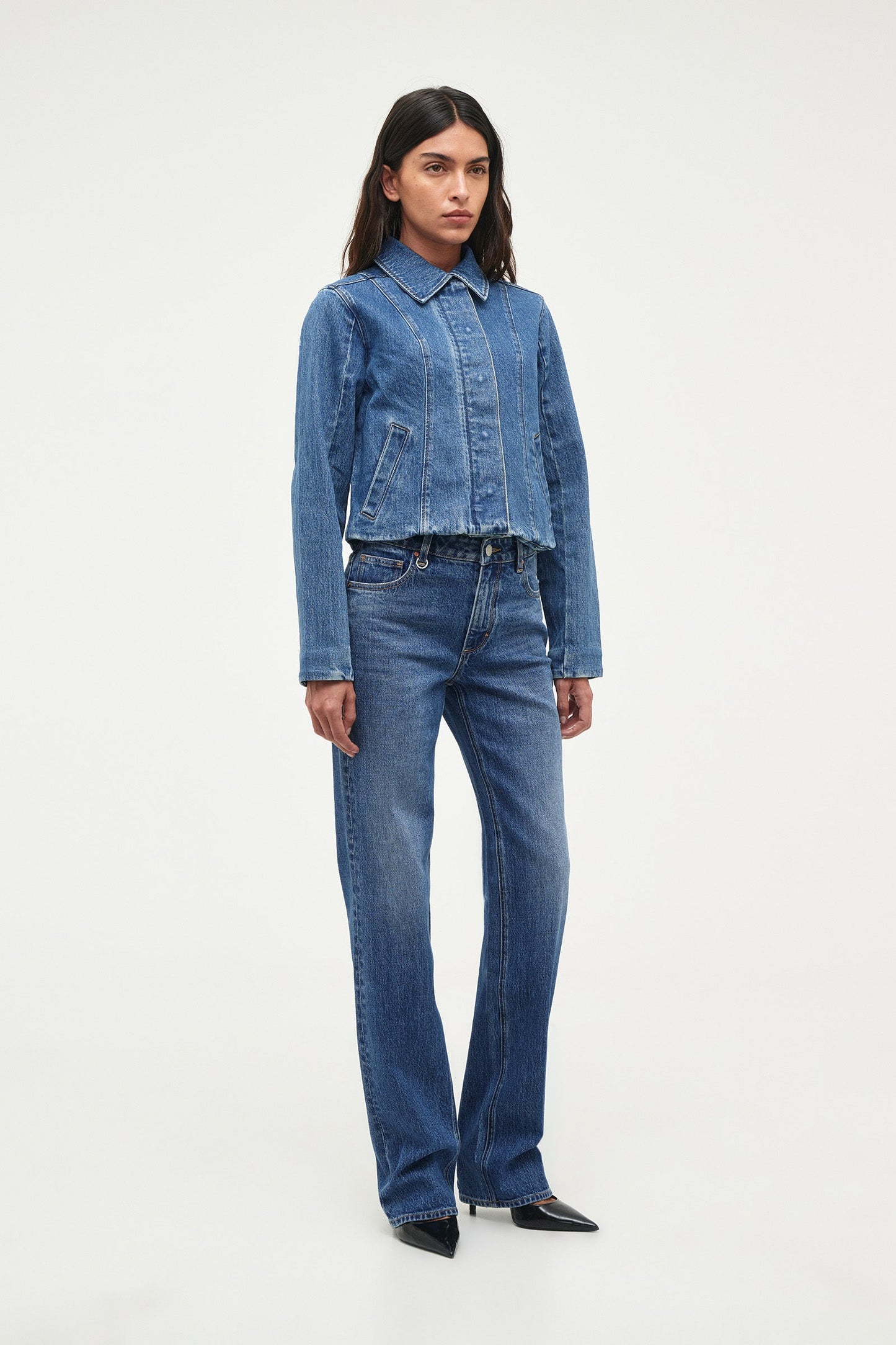 Denim Jacket - Vivid Indigo