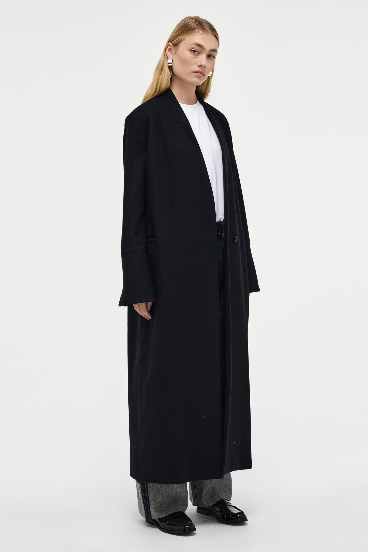 Cohen Wool Coat - Black