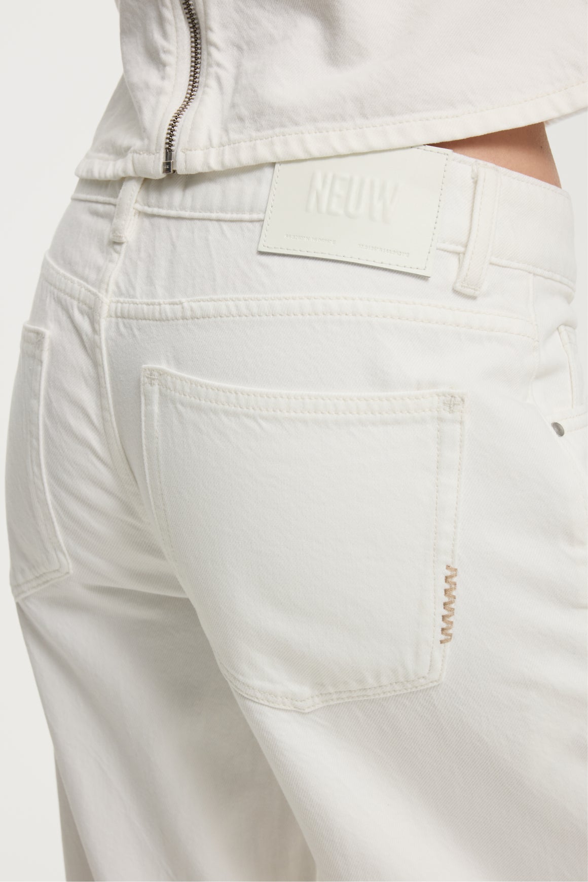 Milla Wide Jeans - White