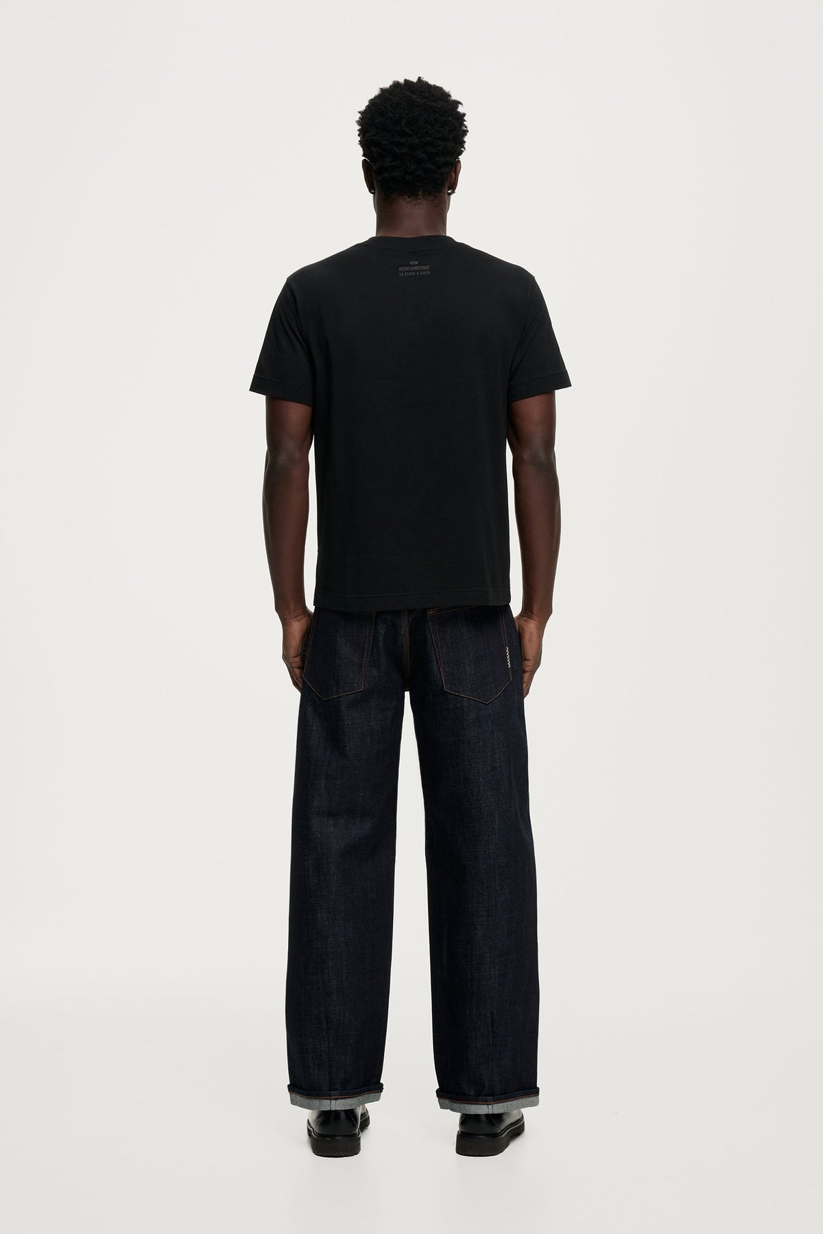 50S Organic Tee - Jet Black