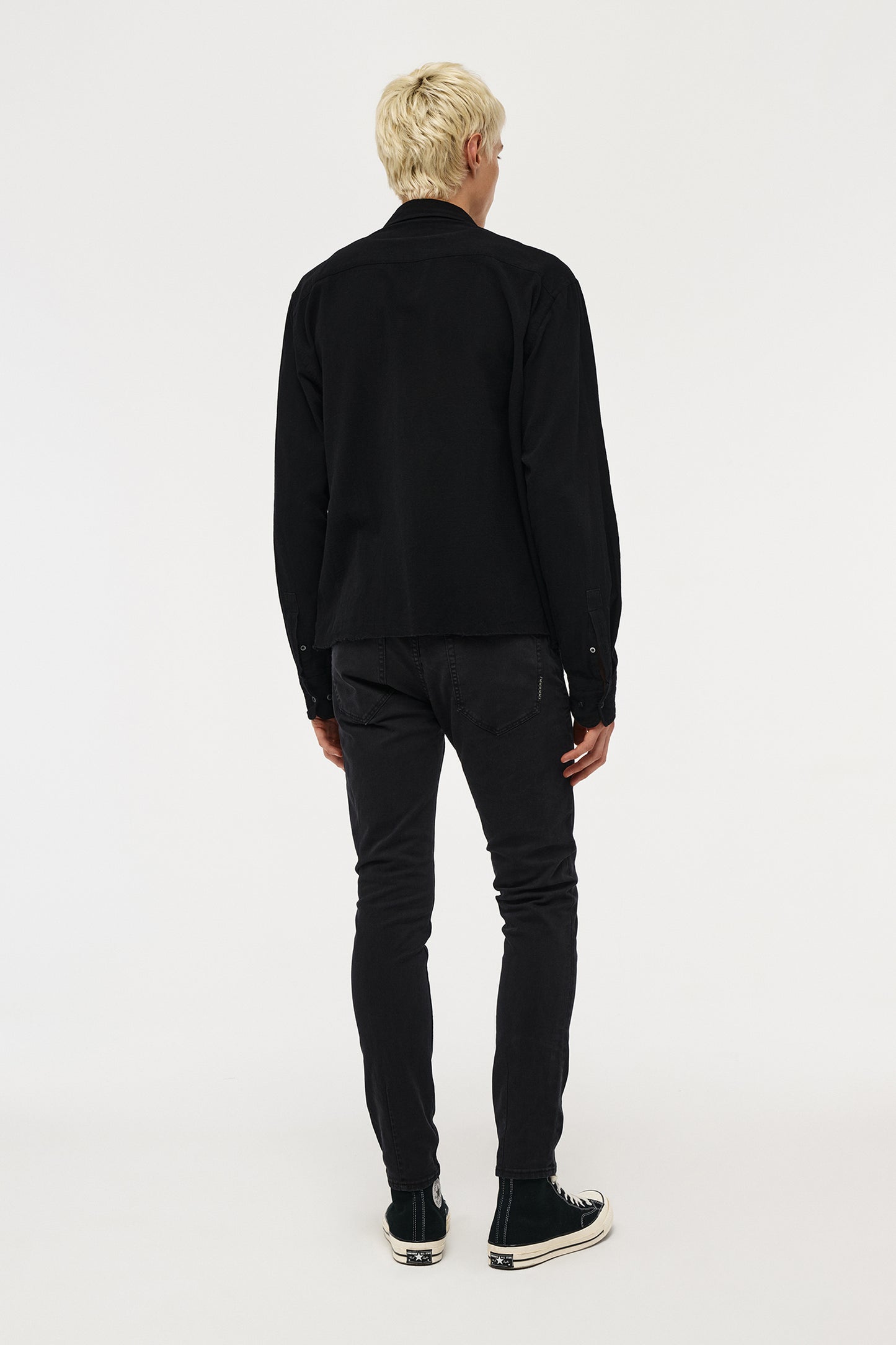 Lou Slim Twill - Black