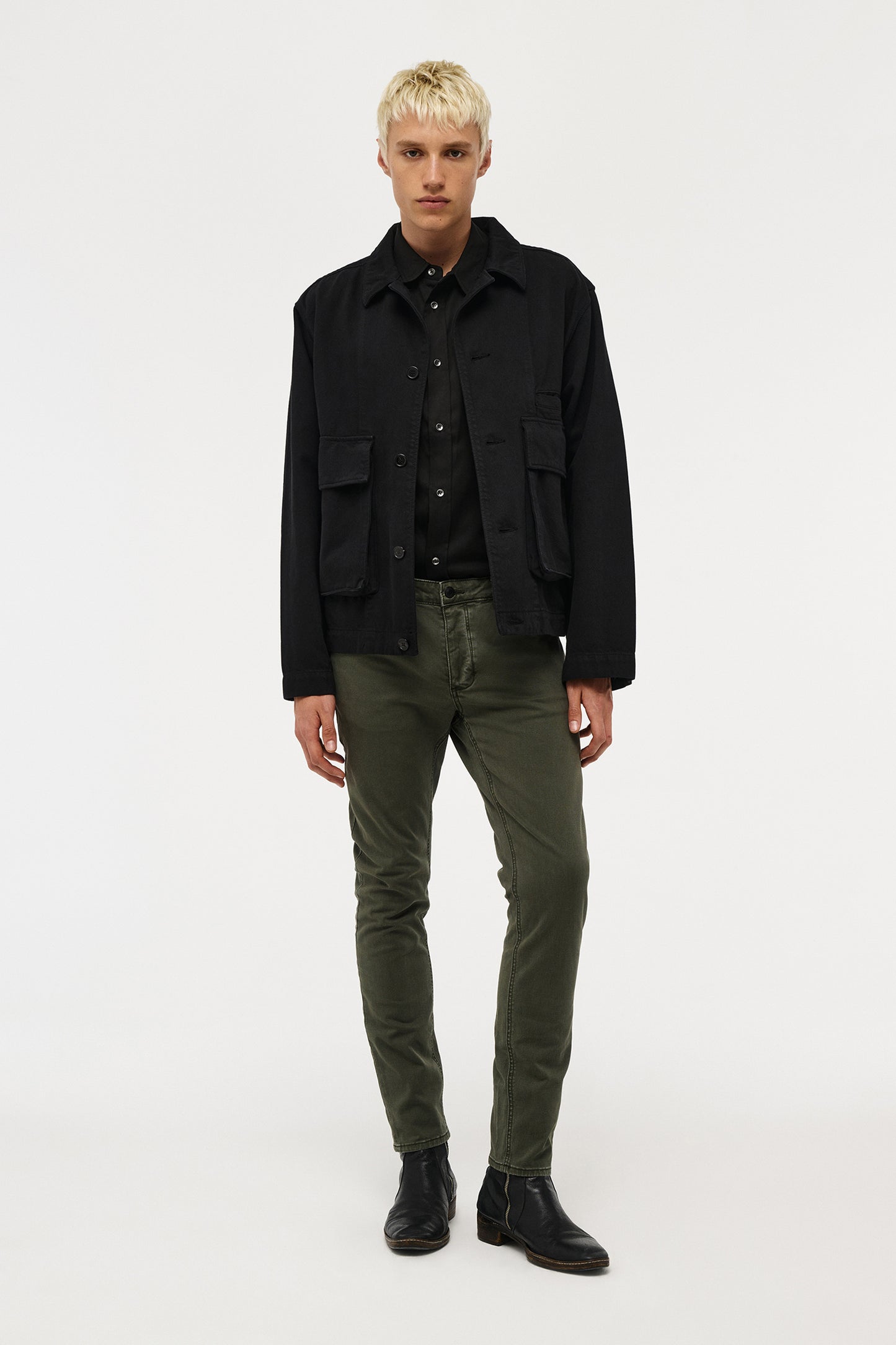 Lou Slim Twill - Military