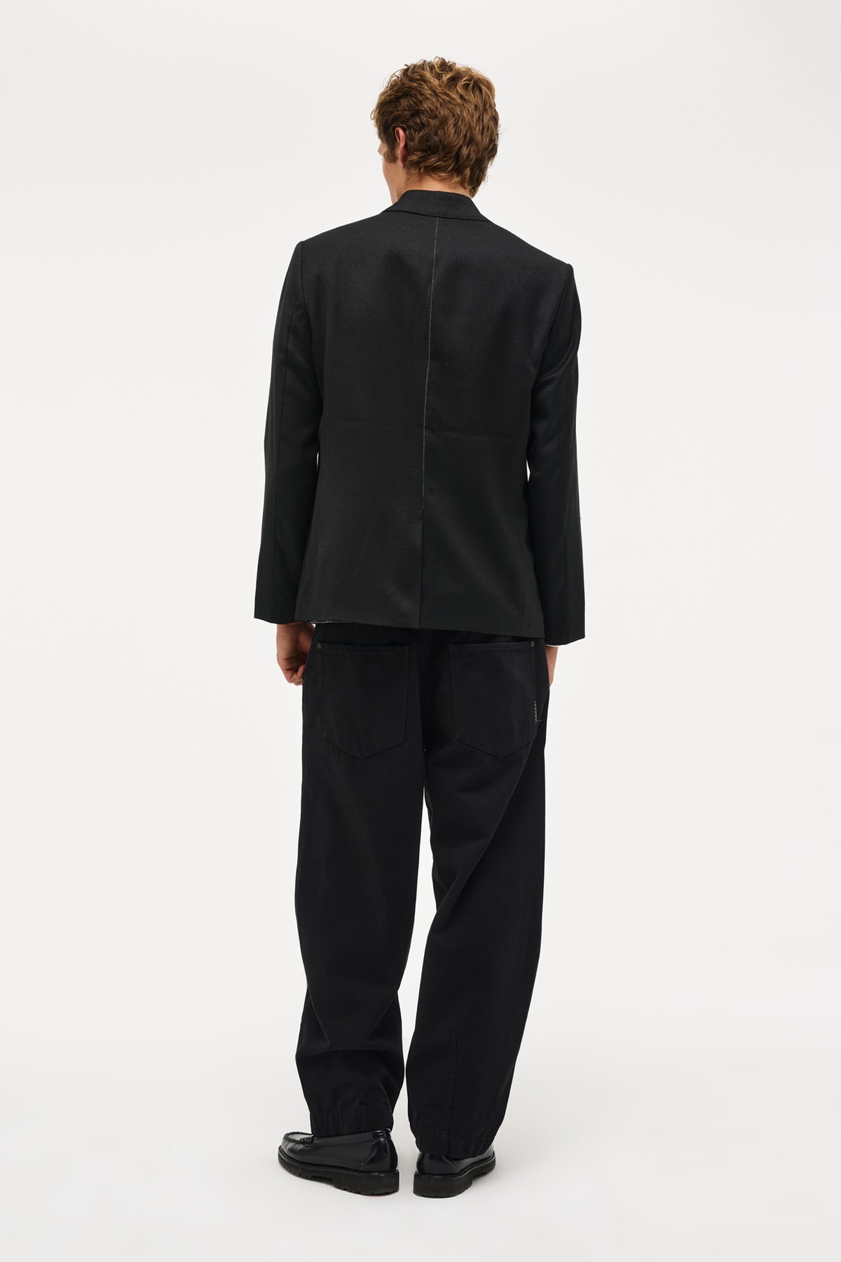 Neuw Tailored Jacket Wool - Black