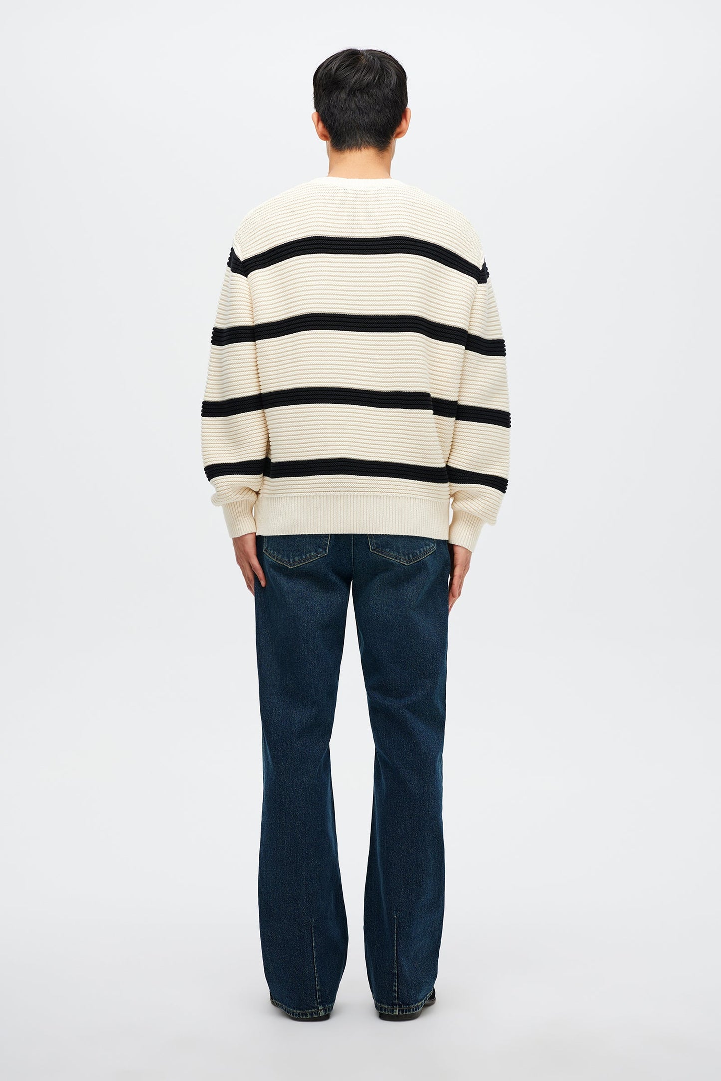 Stripe Knit Crew