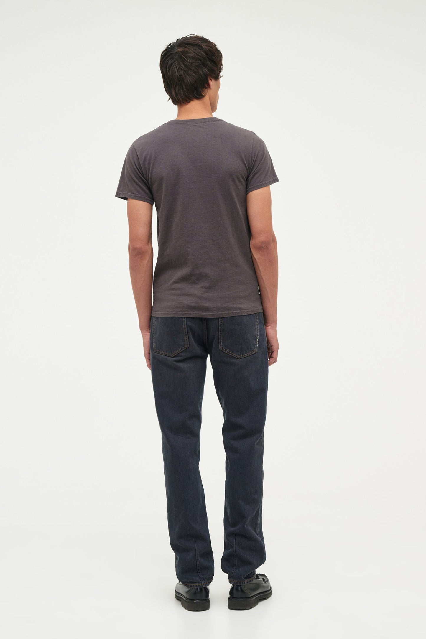Over Dyed Circular Knit Tee - Shadow