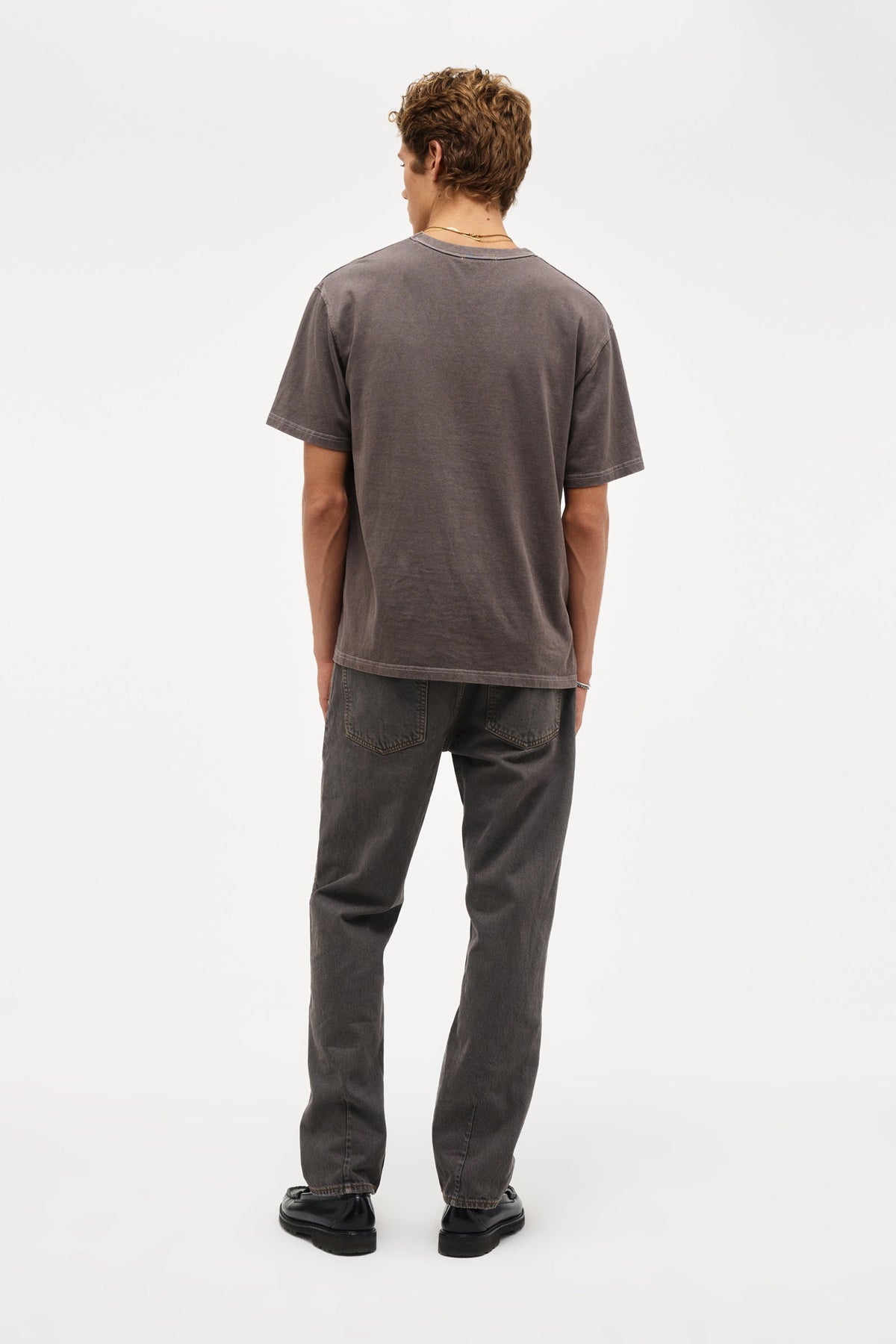 Base Tee Over Dyed - Shadow