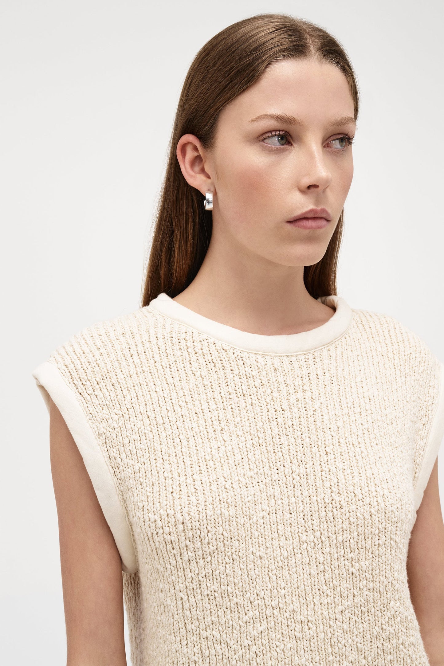 Cecil Knit Top - Cream