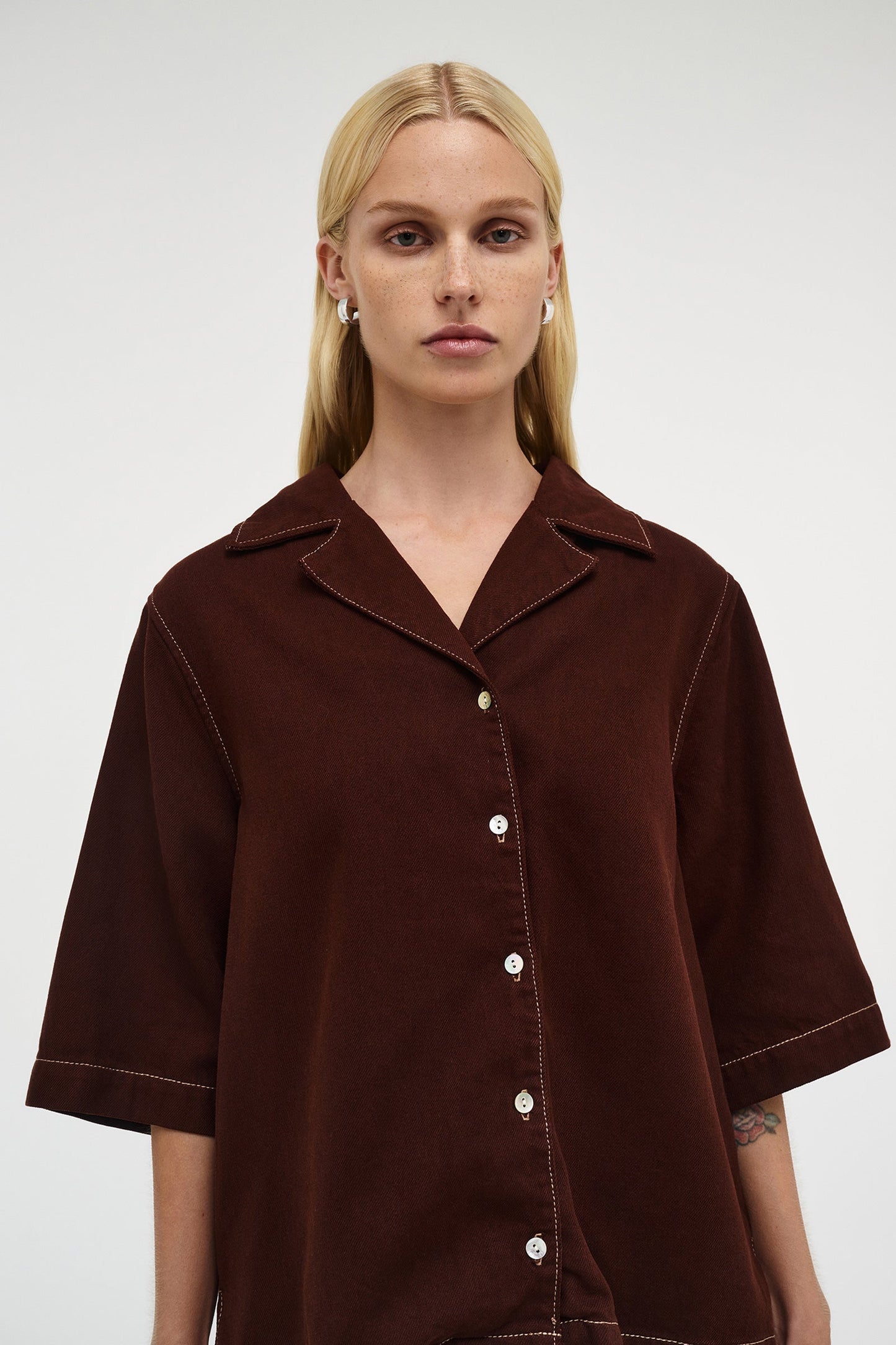 Cabana Shirt - Espresso