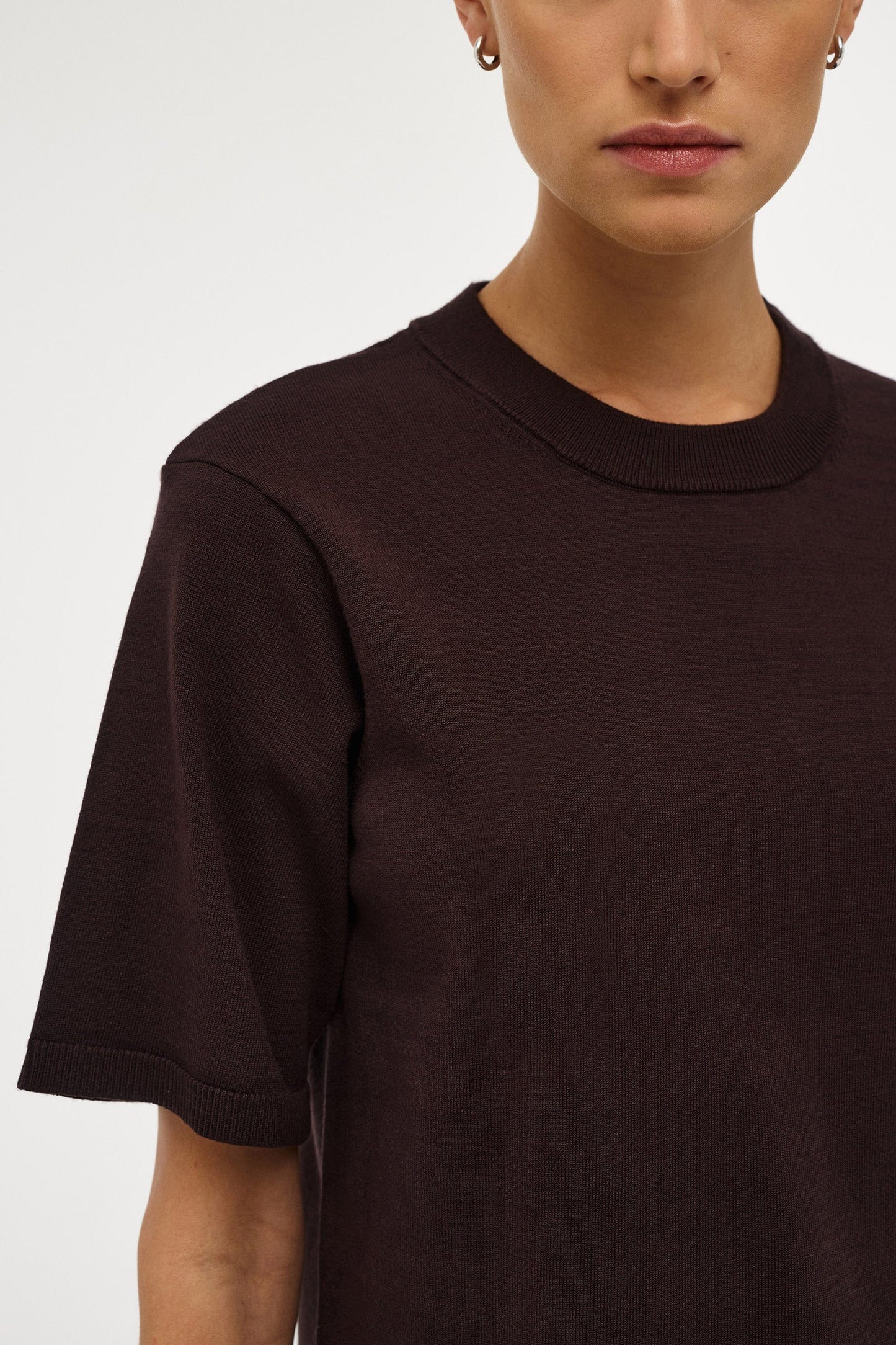 Knit Tee - Sable