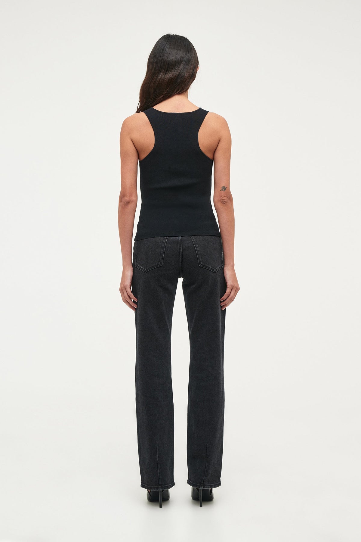 Suki Knit Tank - Black