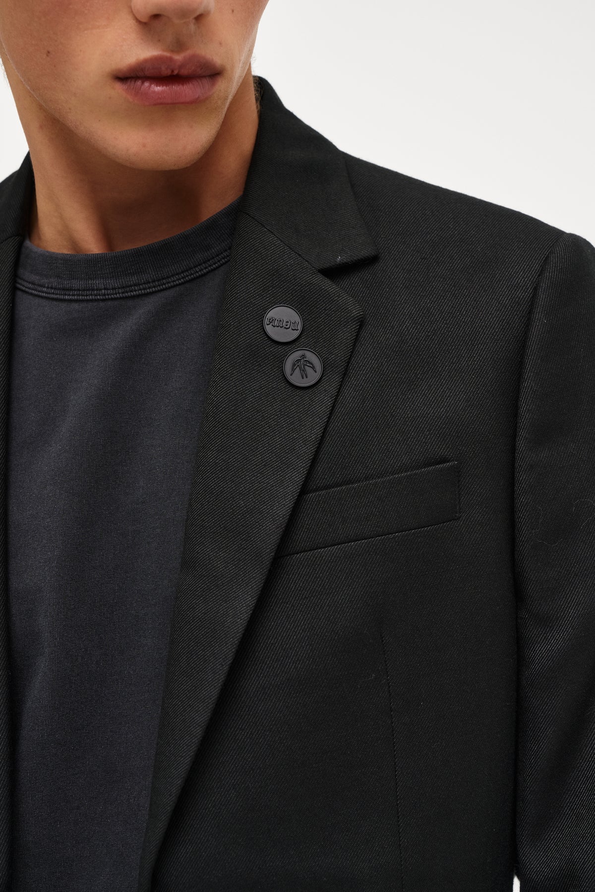 Neuw Tailored Jacket Wool - Black