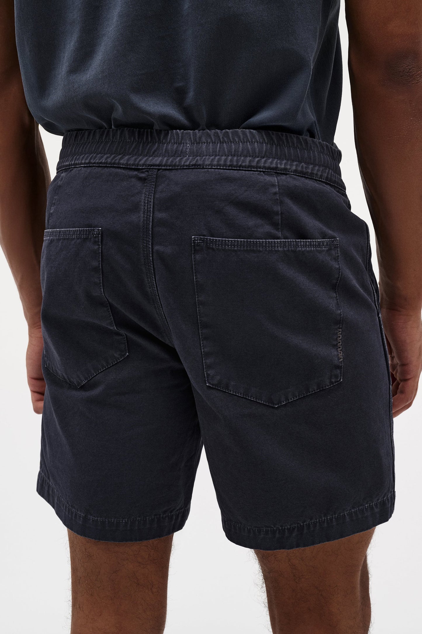 Lou Boxer Short Canvas - Slate