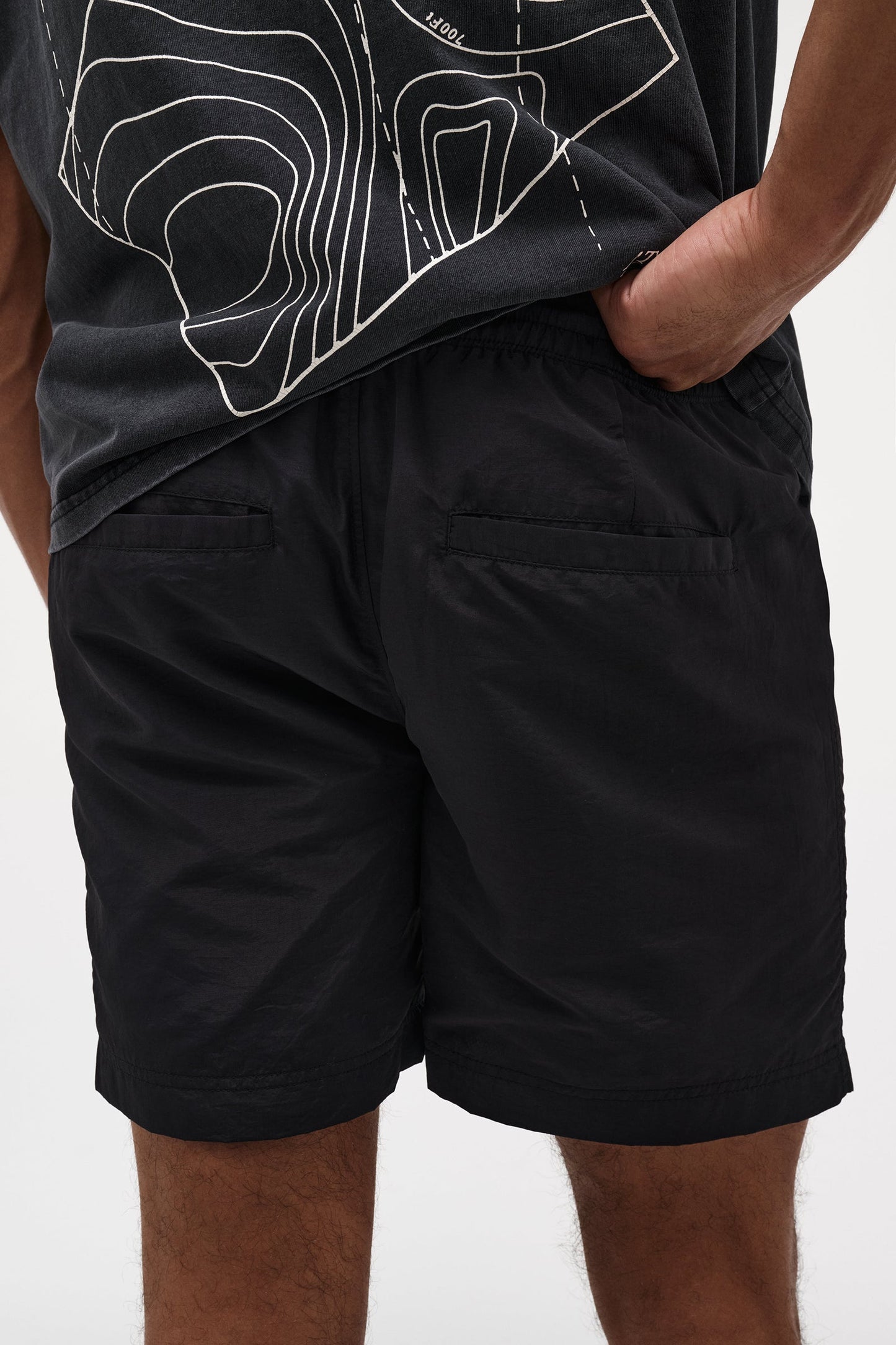 Lou Sprint Short - Black