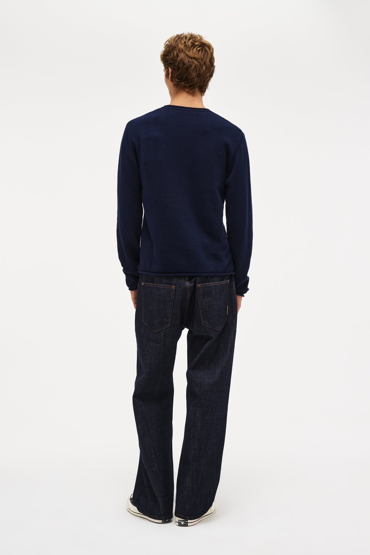 Legacy Knit Crew - Navy