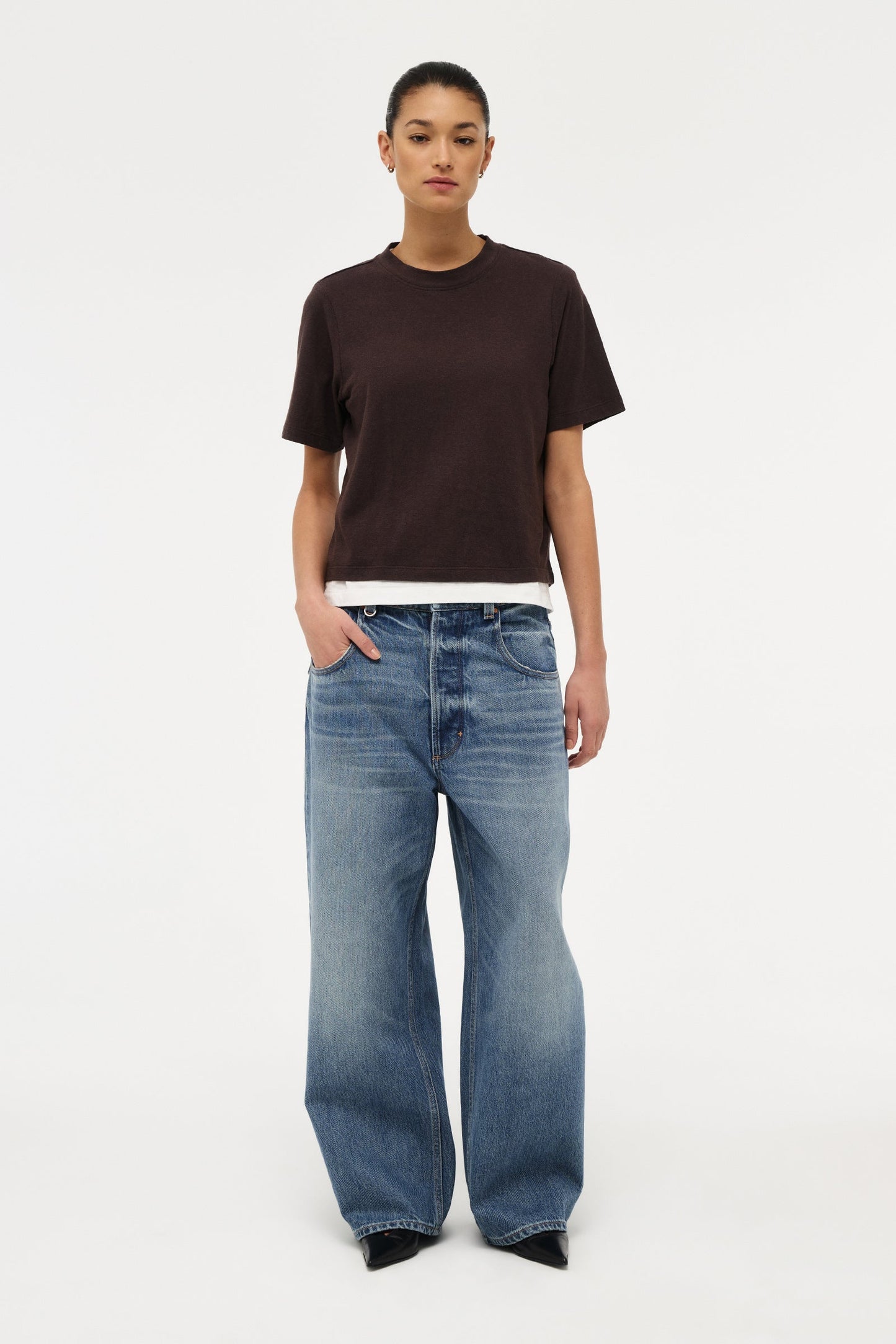 Juno Layer Tee - Sable