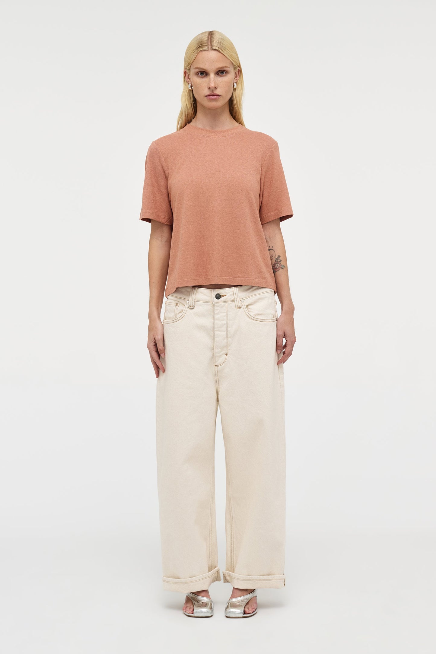 Juno Layer Tee - Terracotta