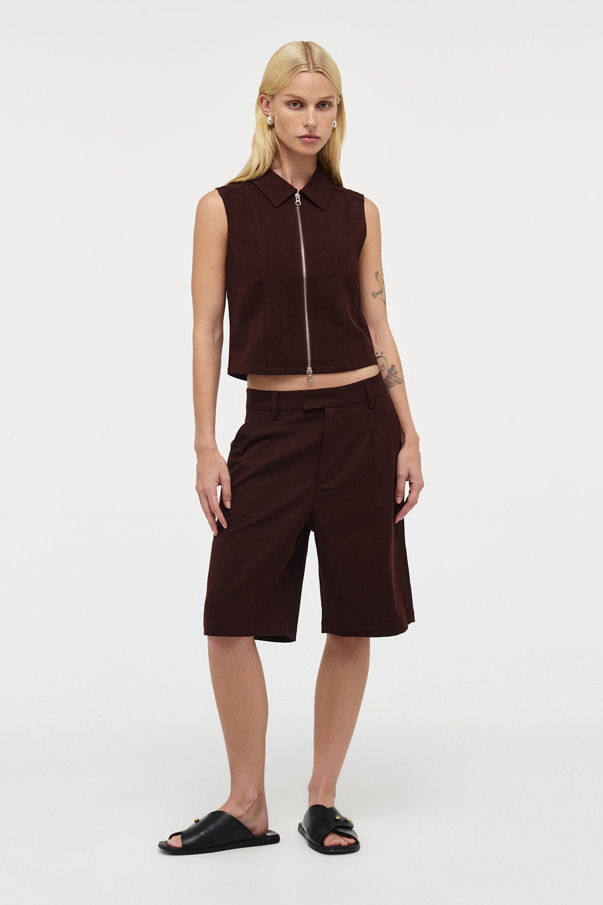 Tailored Jort - Espresso