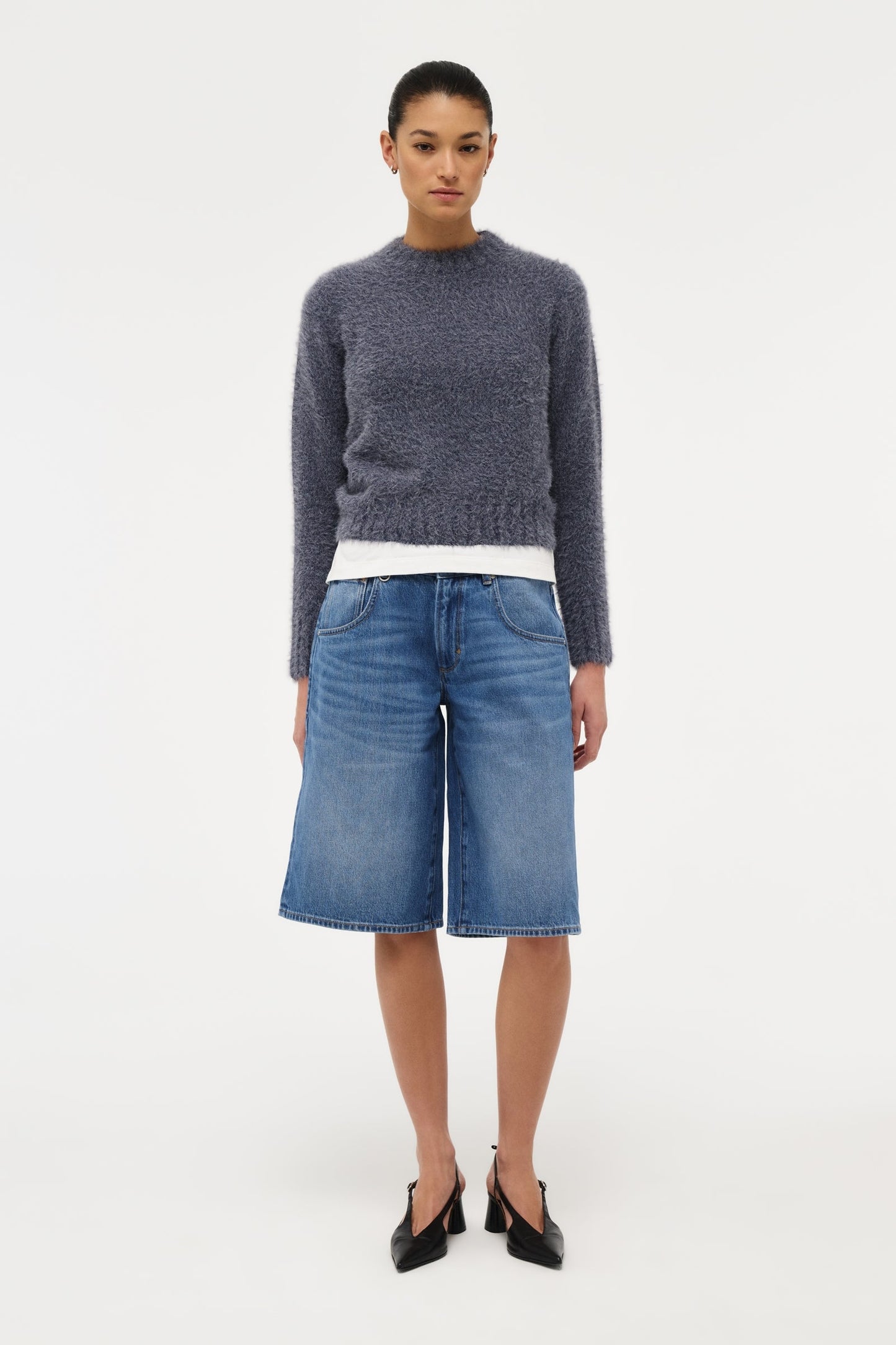 Kate Knit - Navy Marle