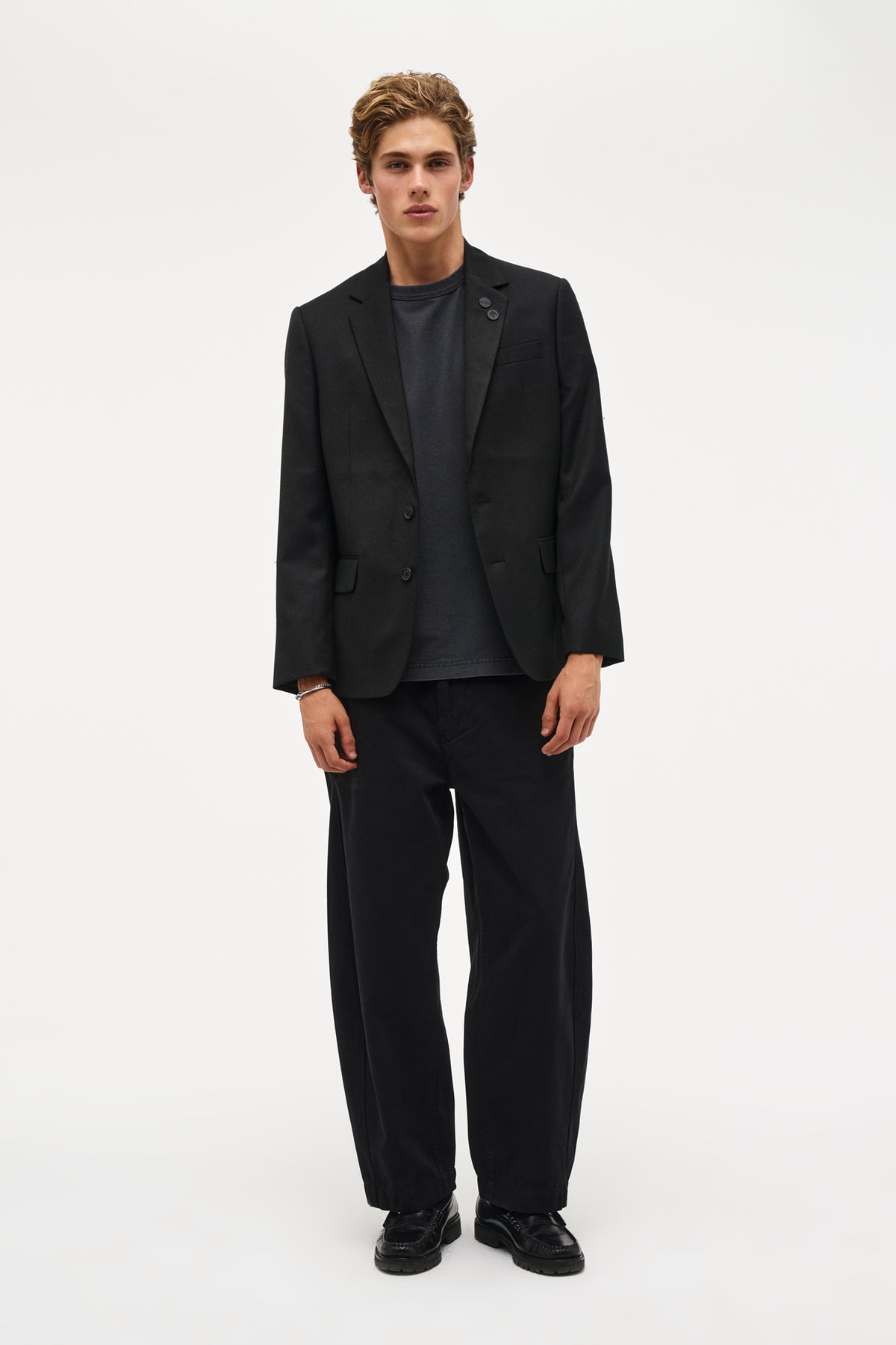 Neuw Tailored Jacket Wool - Black
