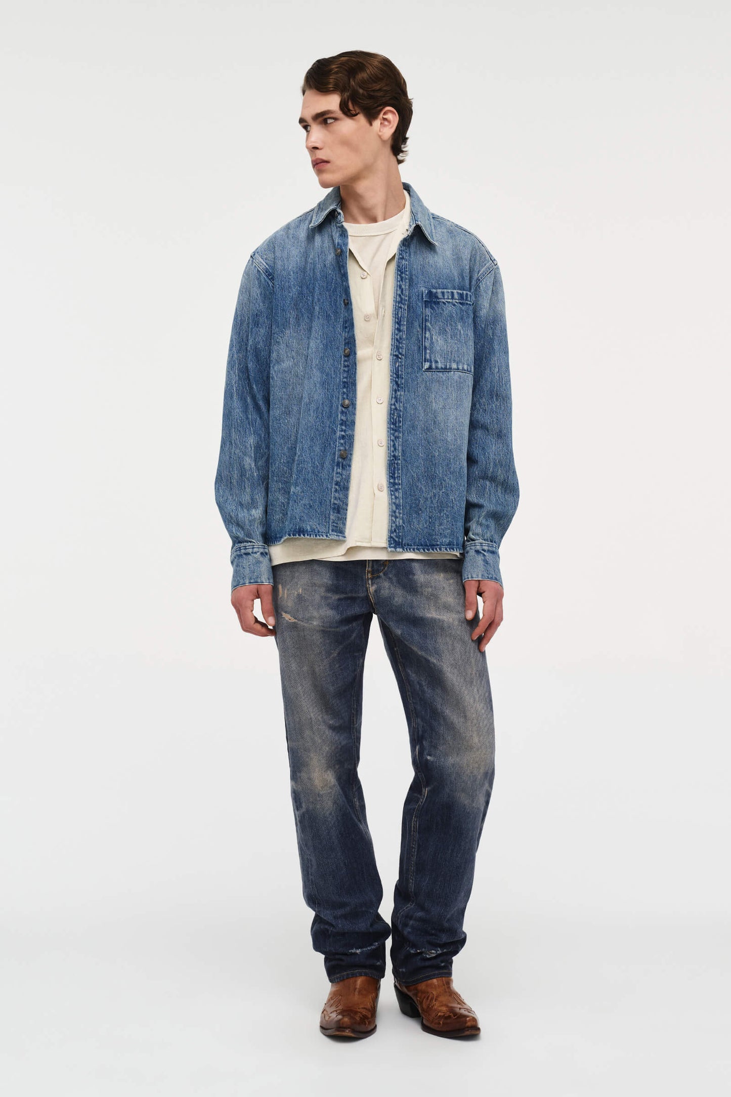 Liam Relaxed - Digital Indigo