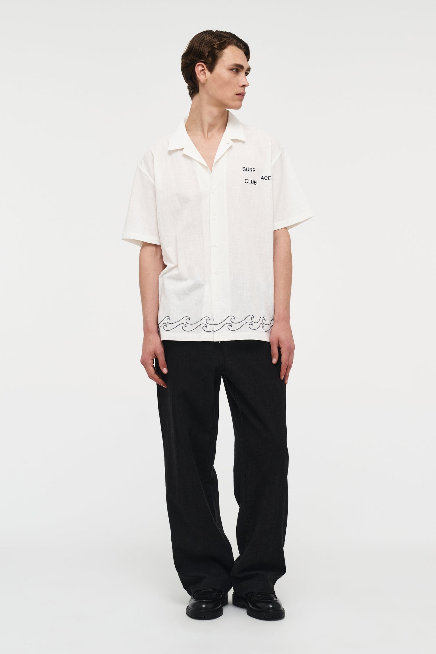 Kyma Embroidered SS Shirt