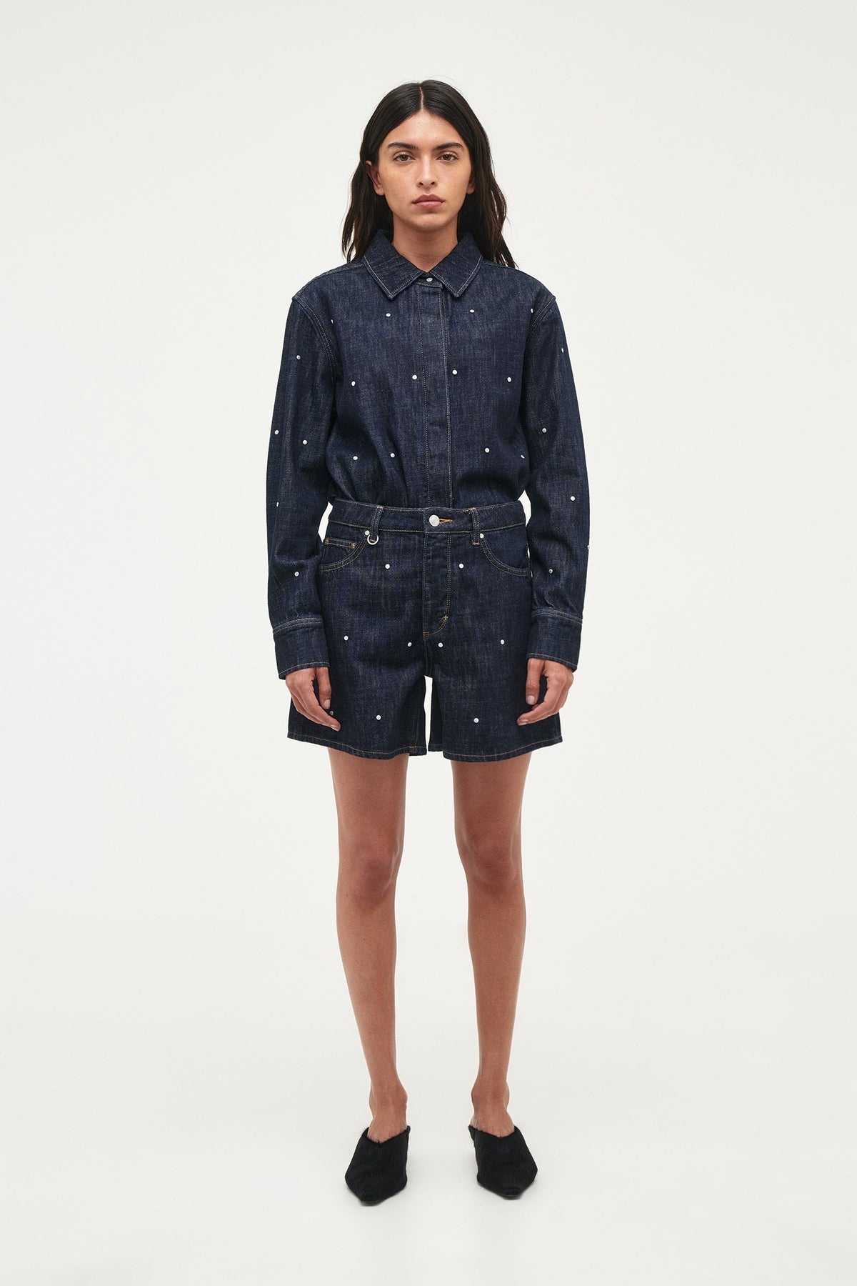 Eva Short - Rinse Studs