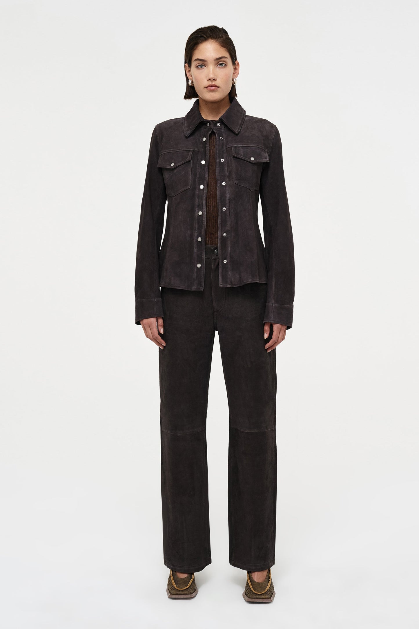 Alt Suede Jacket - Bark