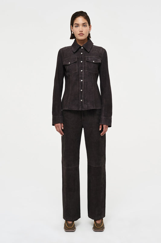 Alt Suede Jacket - Bark