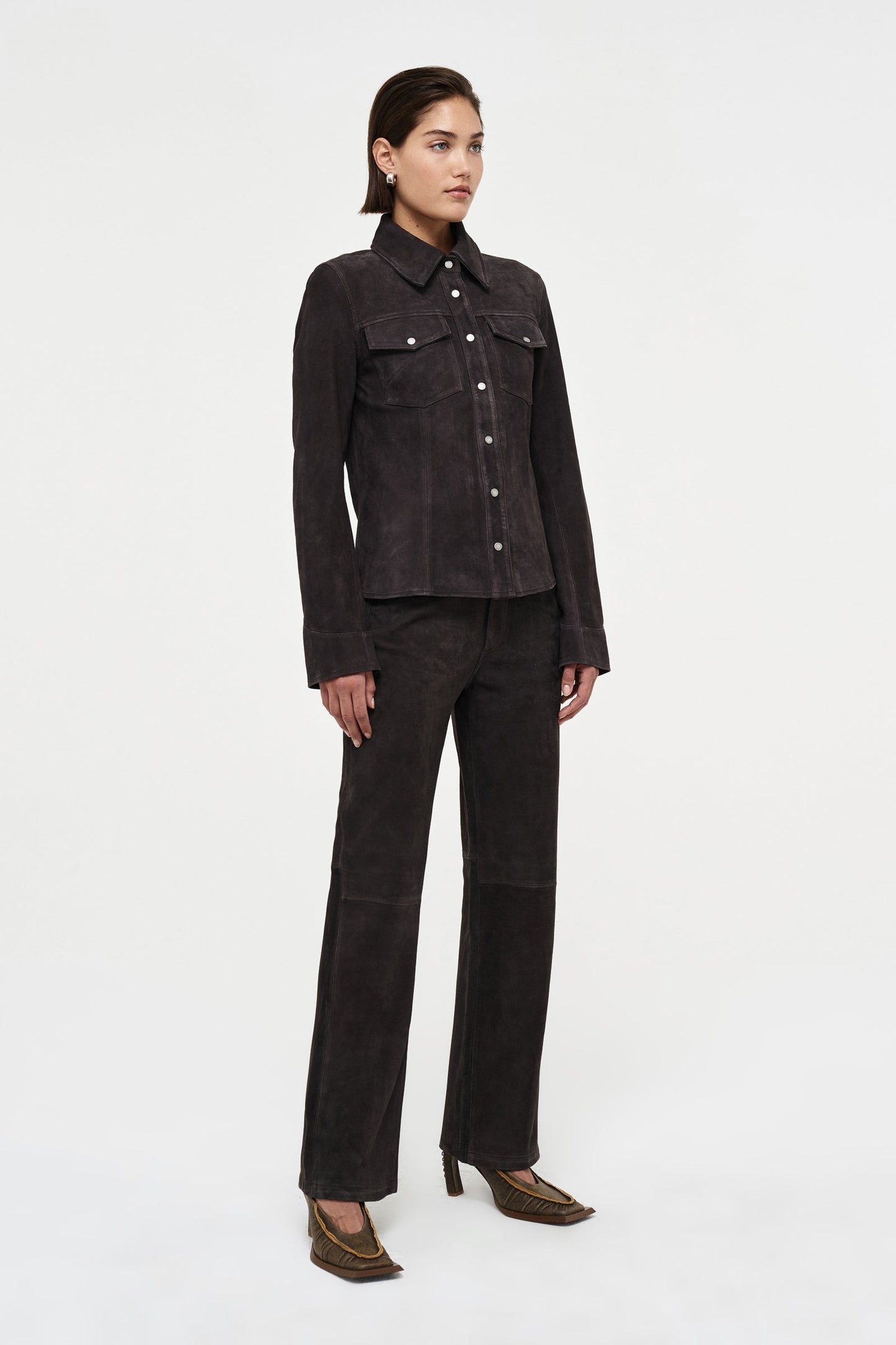 Alt Suede Jacket - Bark